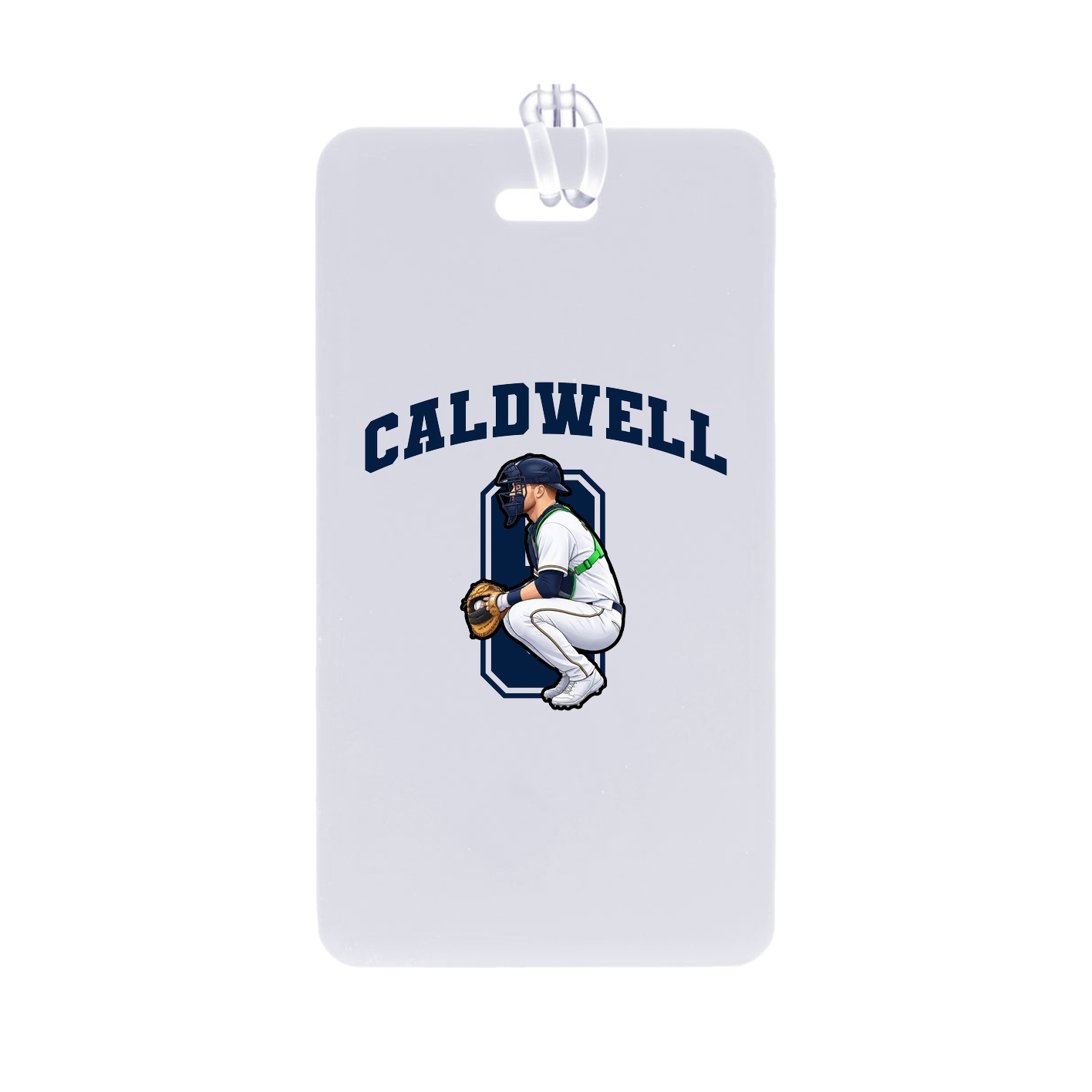 Bag Tag — Number in Classic