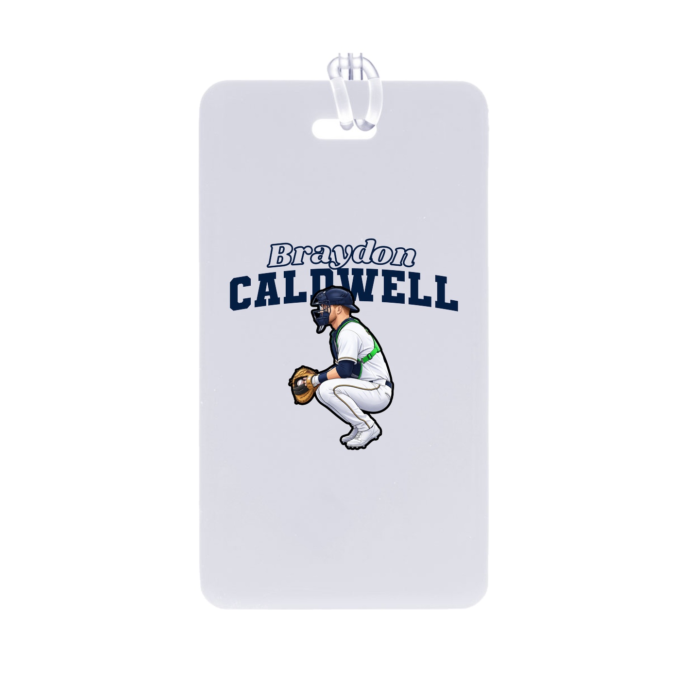 Bag Tag — Name Arch in Classic