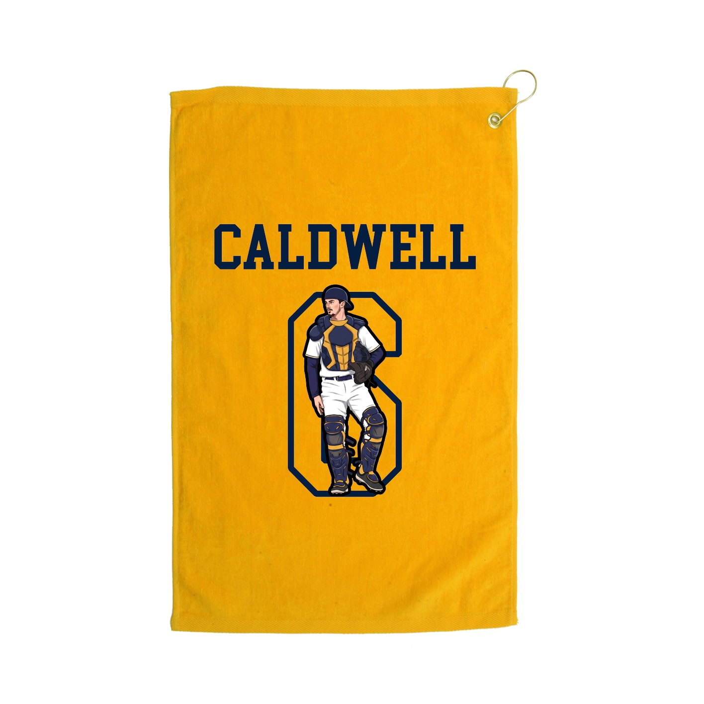 Golf Towel — Shirsey in Gold