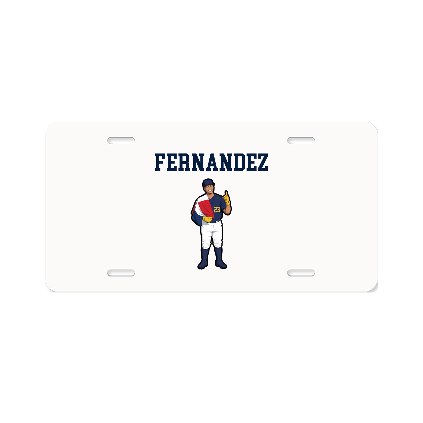 License Plate — Shirsey in Classic