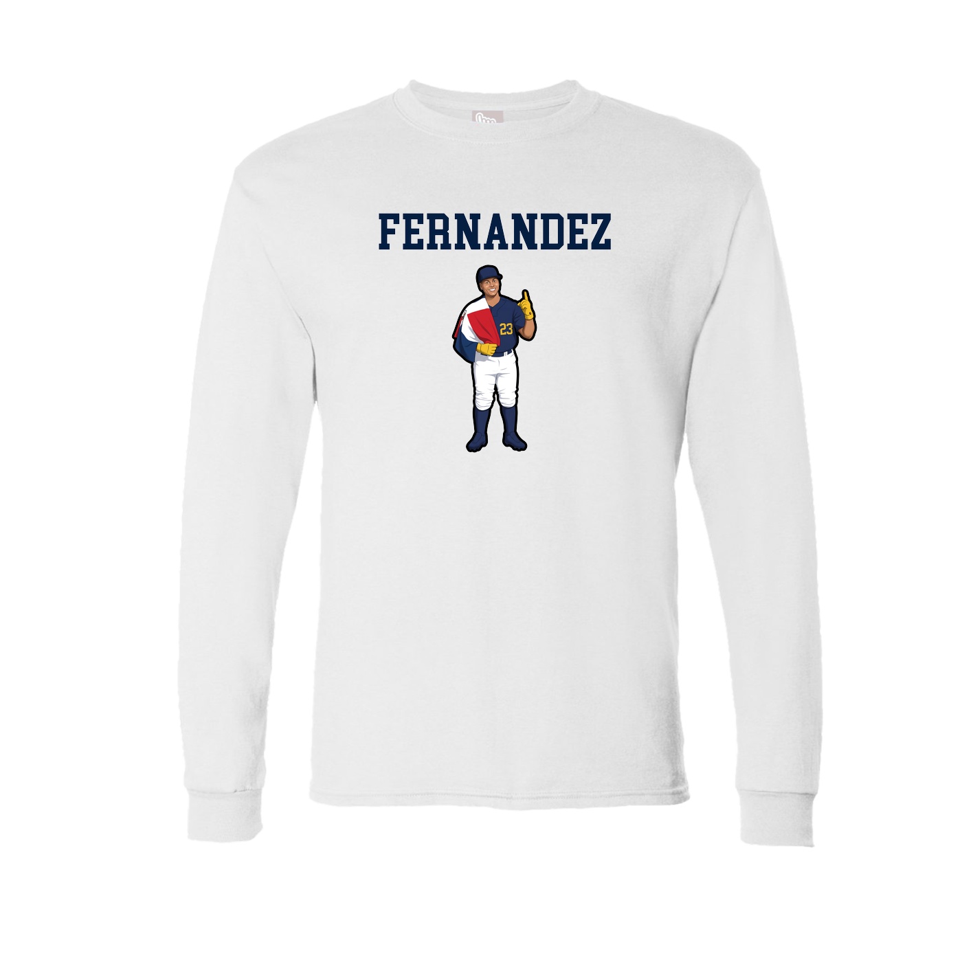 Long Sleeve Tee — Shirsey in White