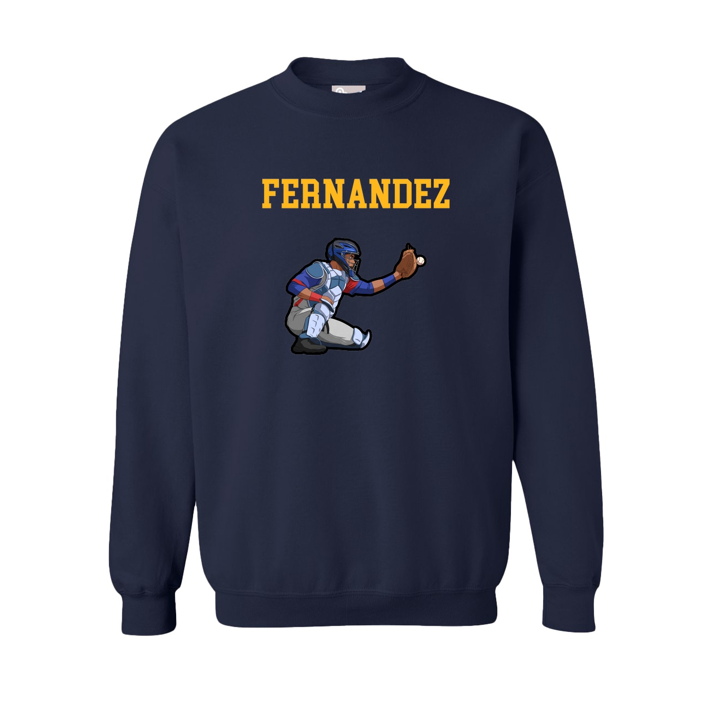Fleece Crew — Shirsey in Navy