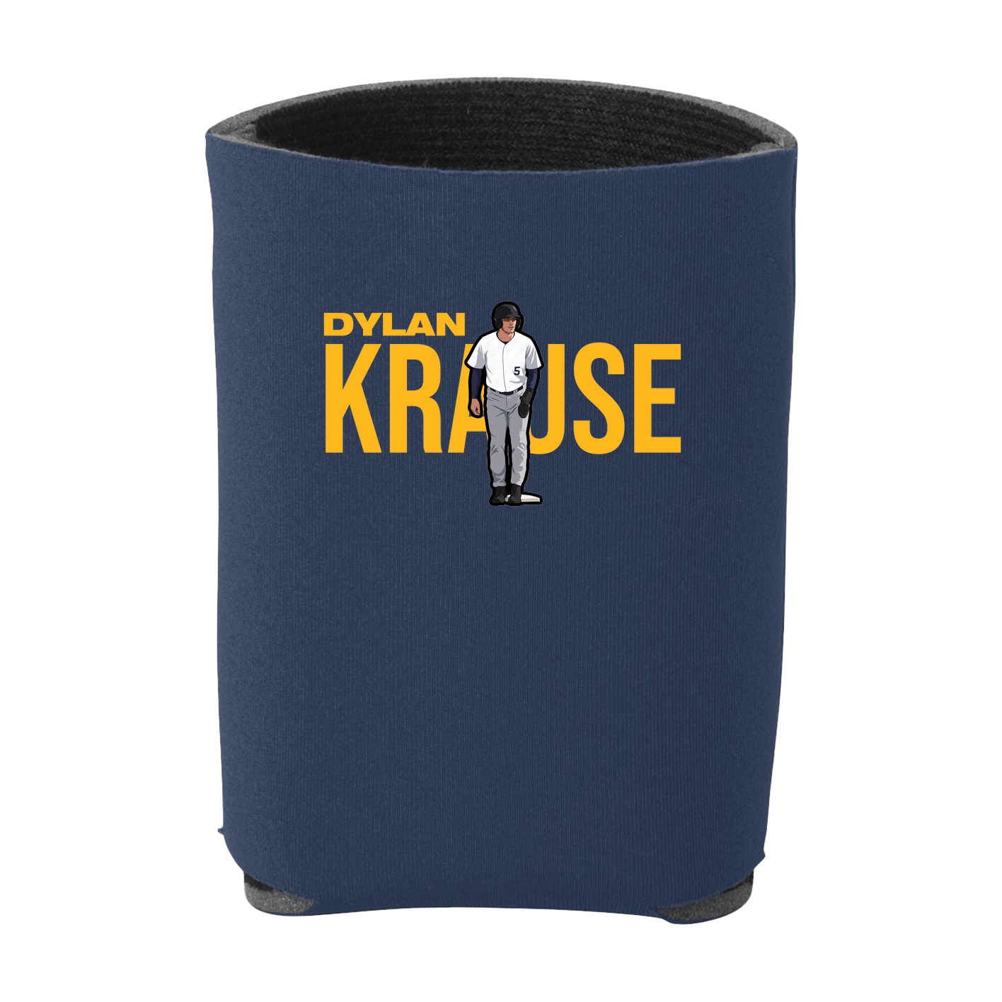 Can Holder — Player Name in Navy