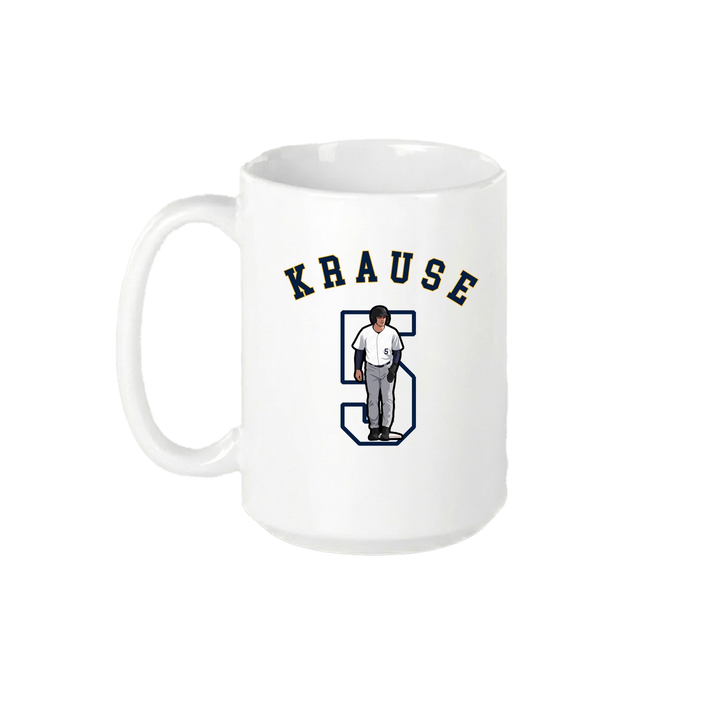15oz Coffee Mug — Shirsey Arch in White