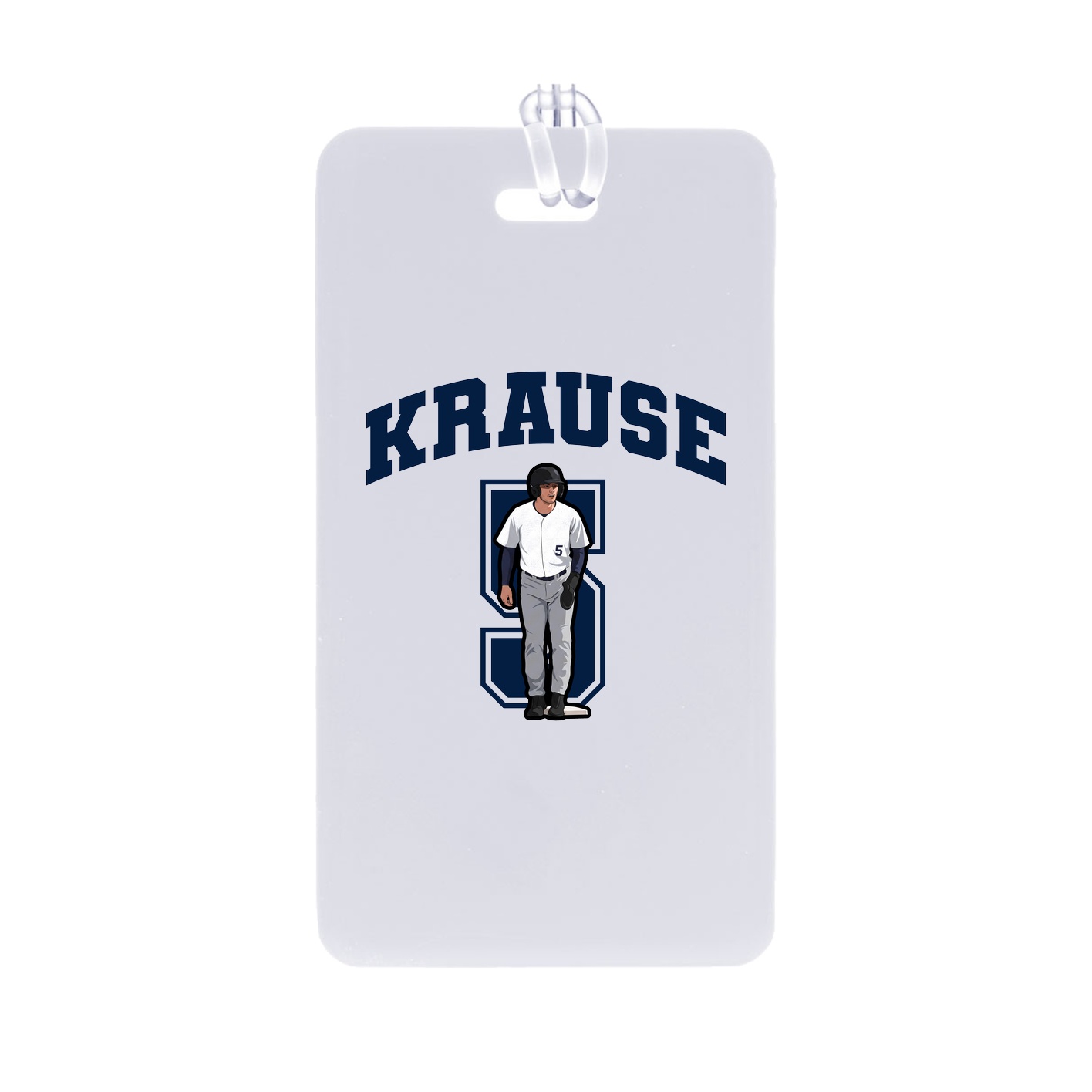 Bag Tag — Number in Classic