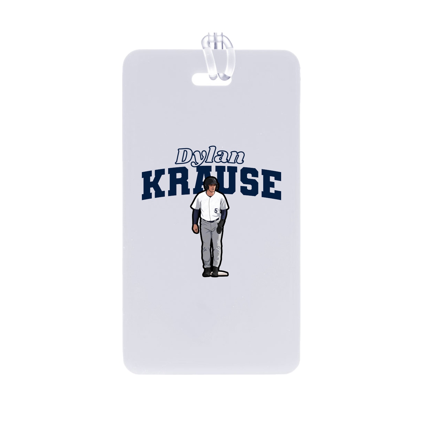 Bag Tag — Name Arch in Classic