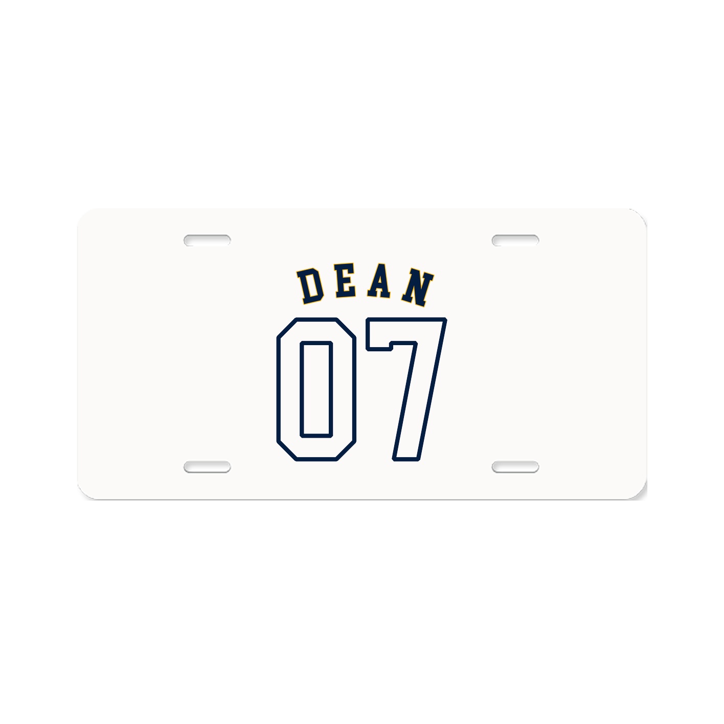 License Plate — Shirsey Arch in Classic