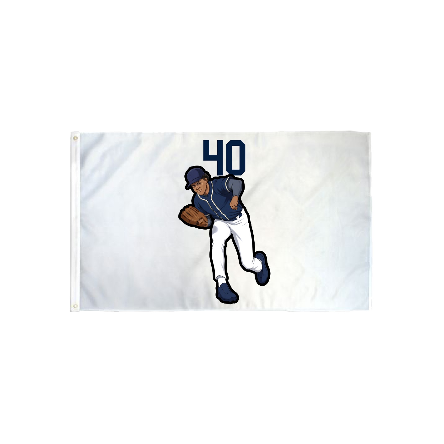 3x5 Flag — Number Top in Classic
