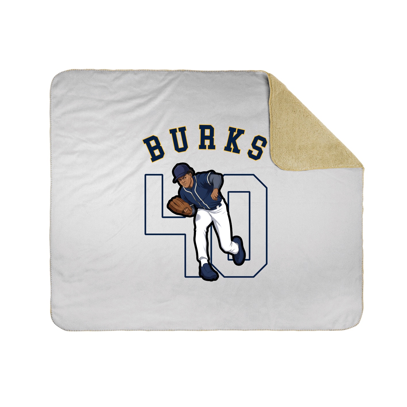 Throw Blanket — Shirsey Arch in White