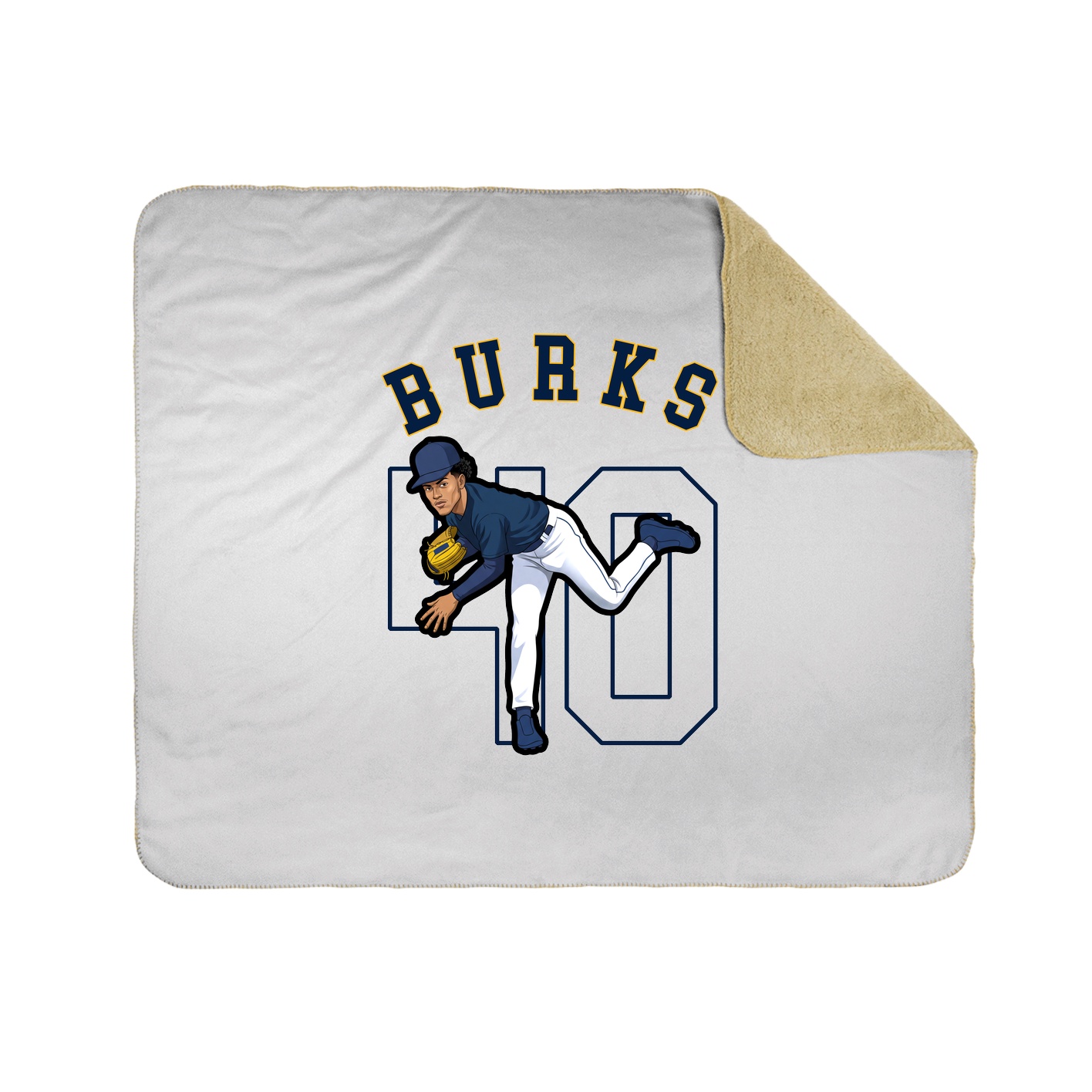 Throw Blanket — Shirsey Arch in White