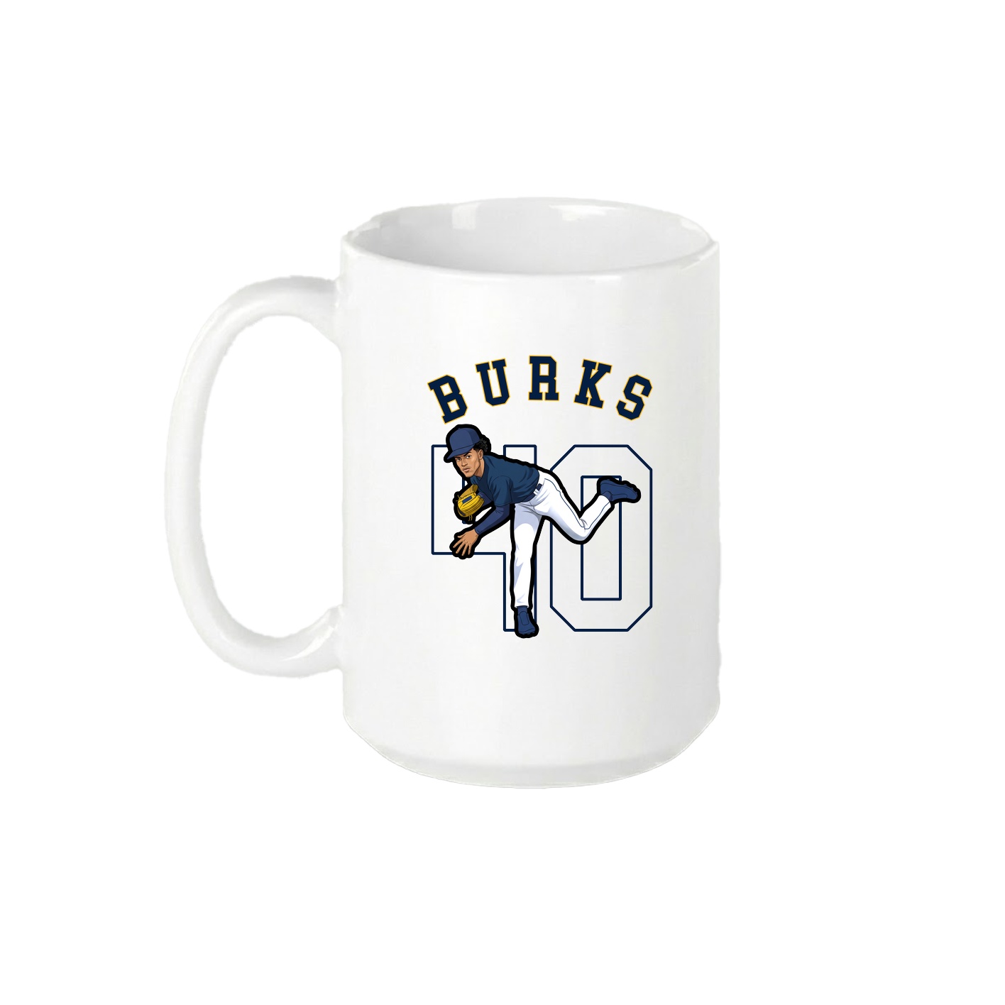 15oz Coffee Mug — Shirsey Arch in White