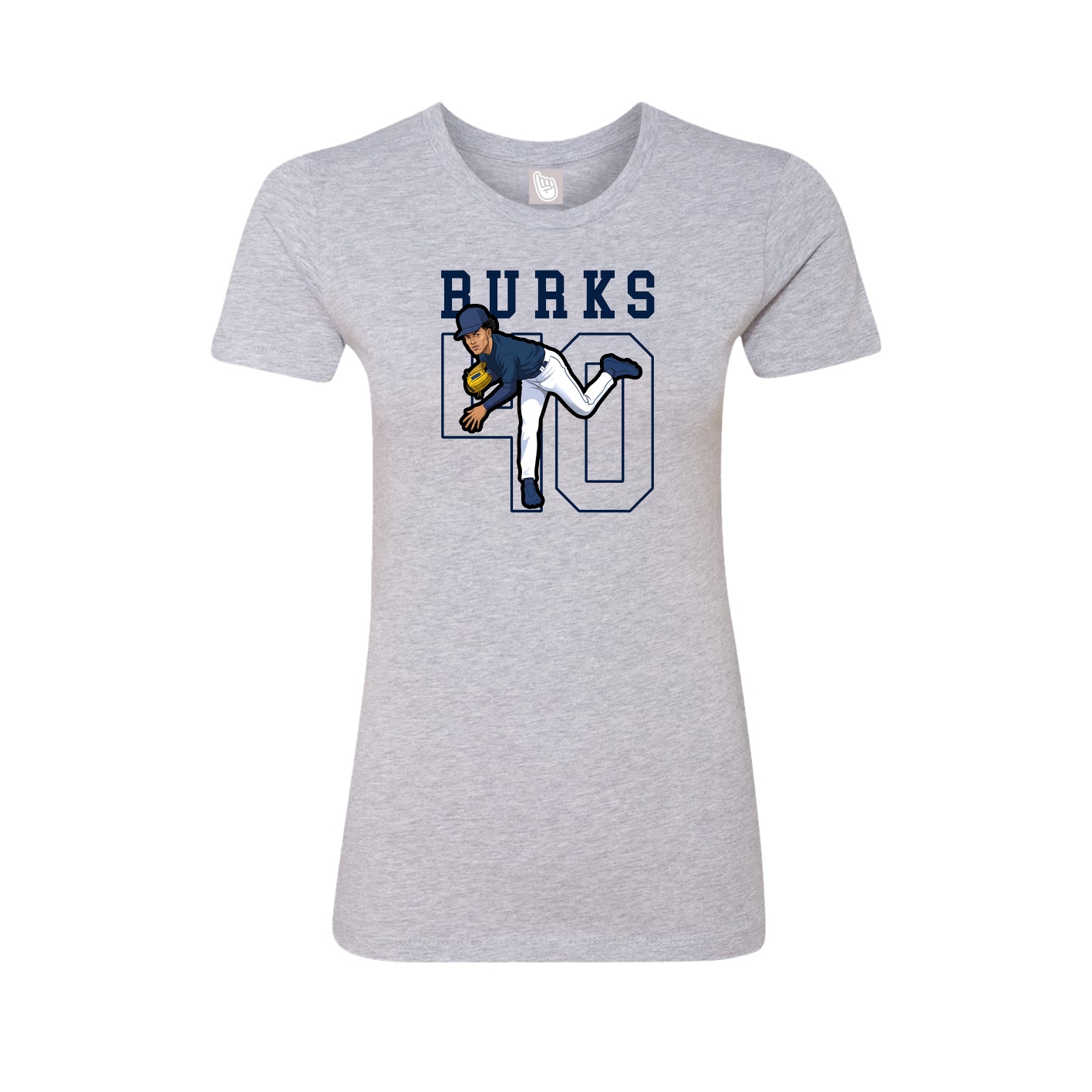 Fitted Women's Tee — Shirsey in Grey