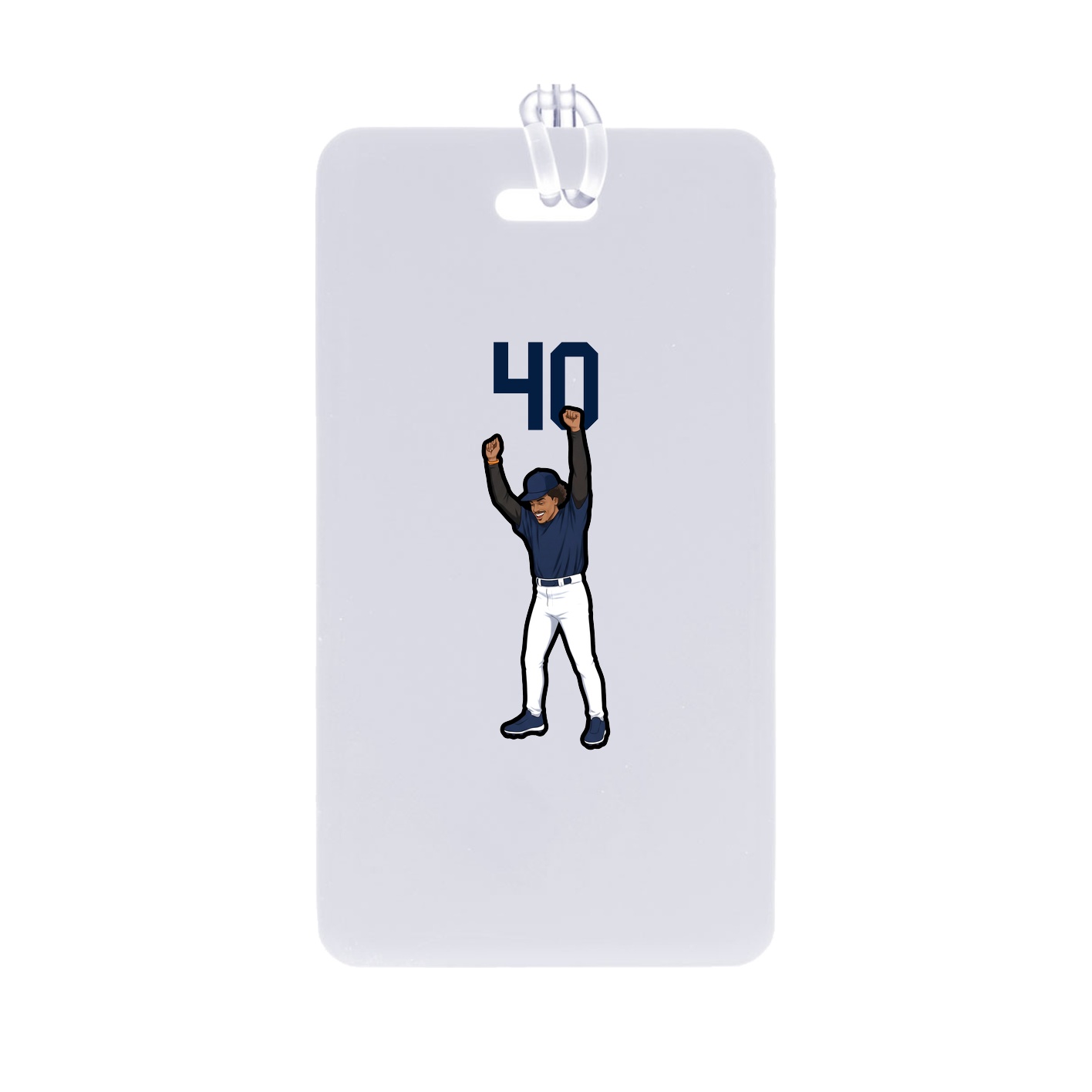 Bag Tag — Number Top in Classic