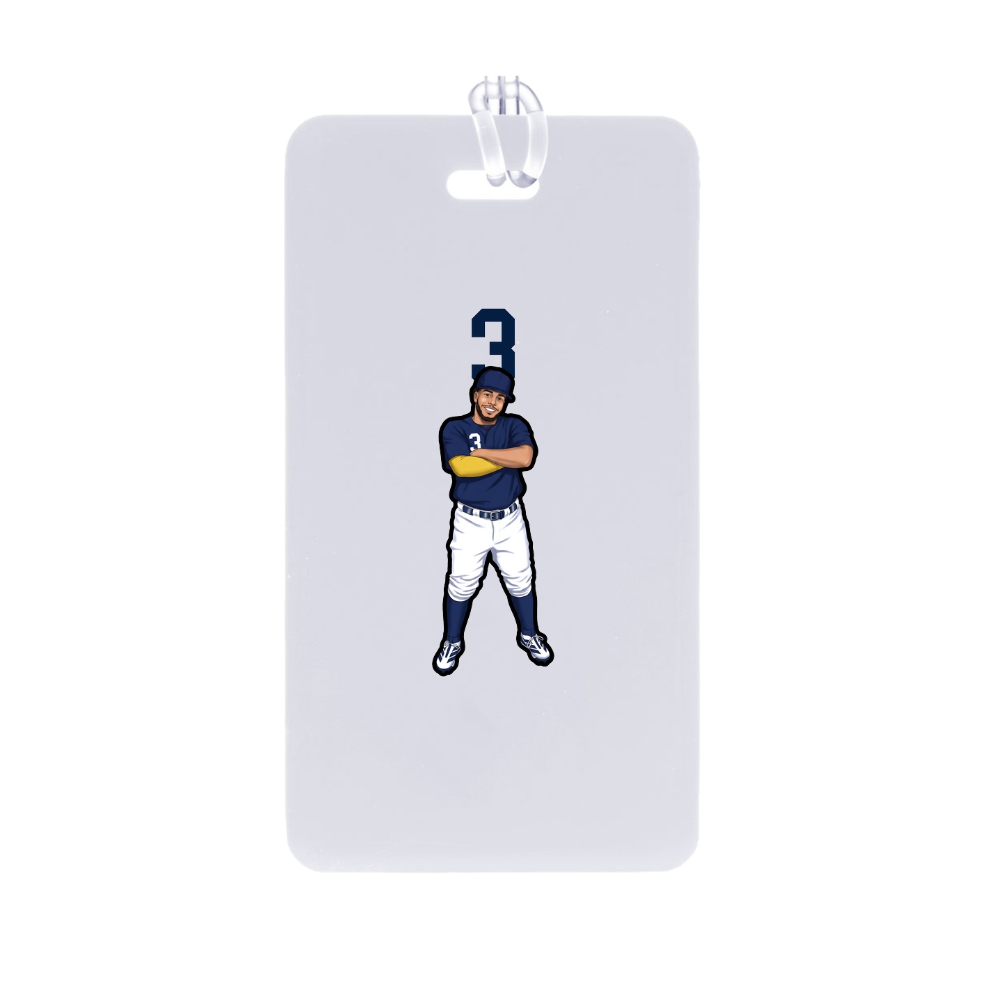 Bag Tag — Number Top in Classic