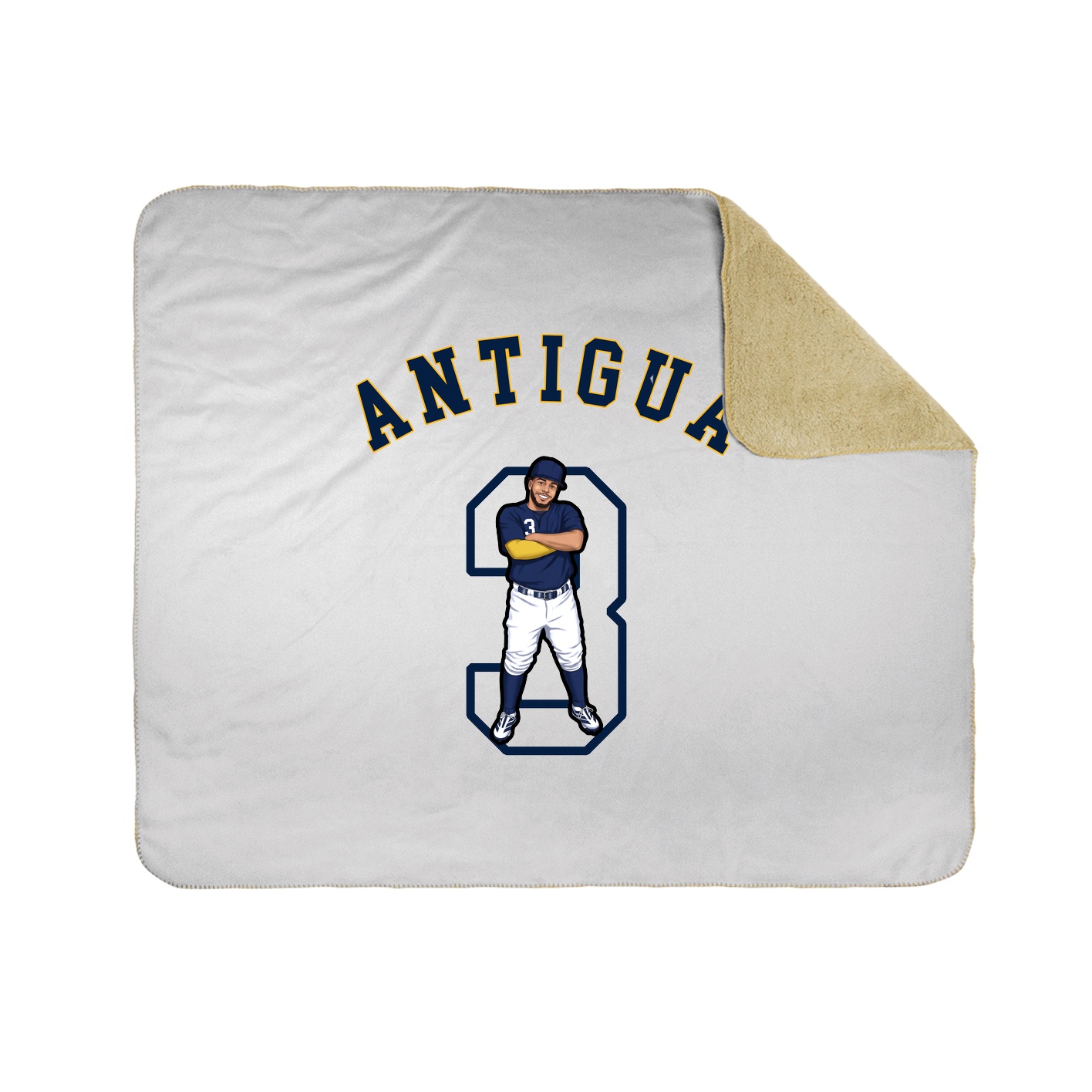 Throw Blanket — Shirsey Arch in White