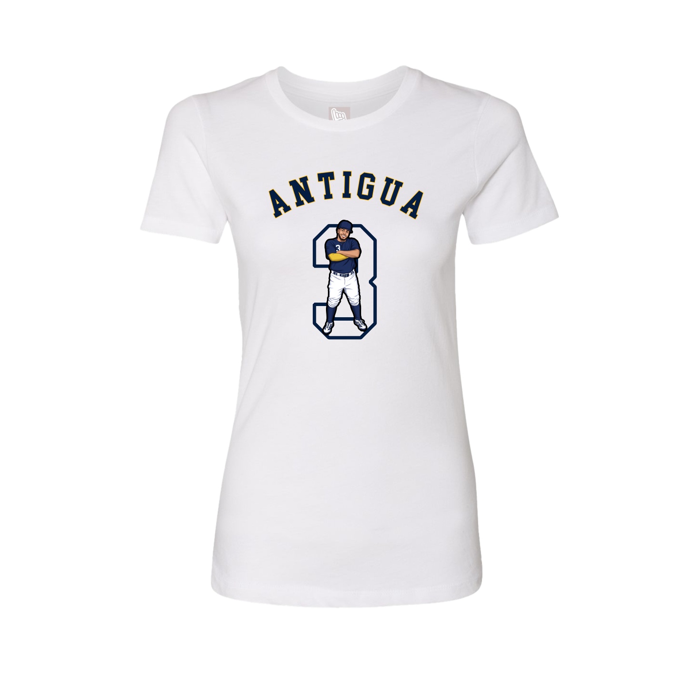 Womens Tee — Shirsey Arch in White