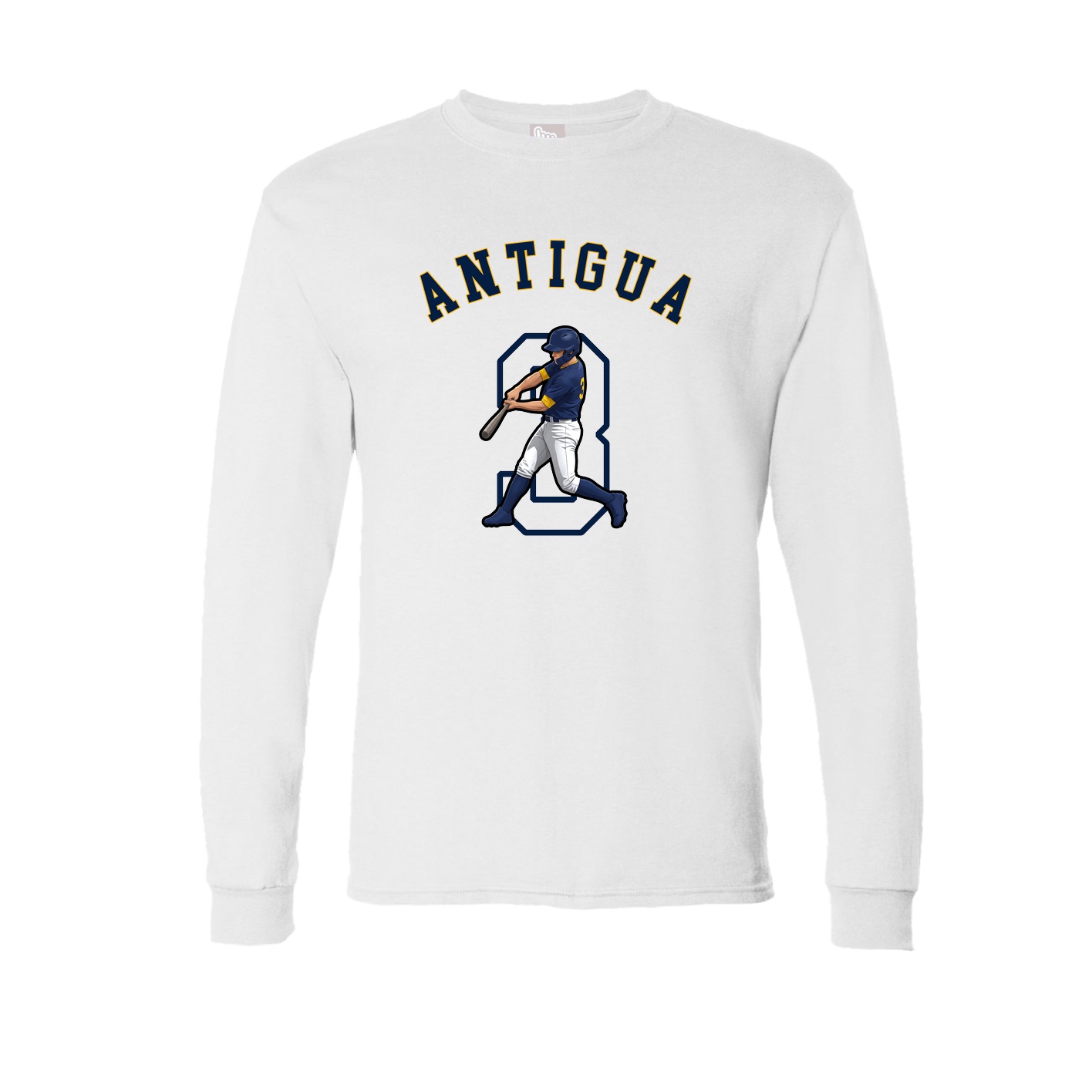 Long Sleeve Tee — Shirsey Arch in White