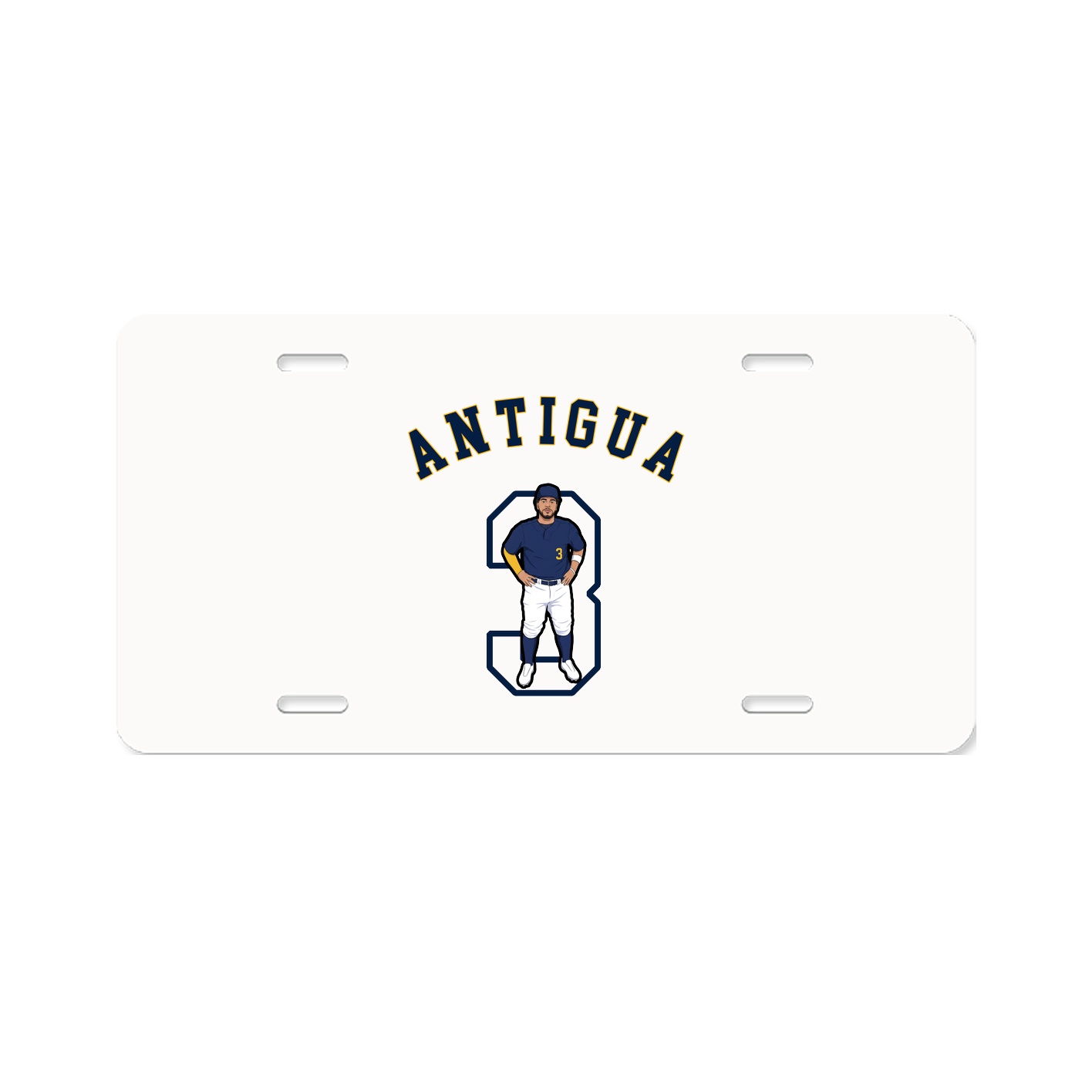 License Plate — Shirsey Arch in Classic