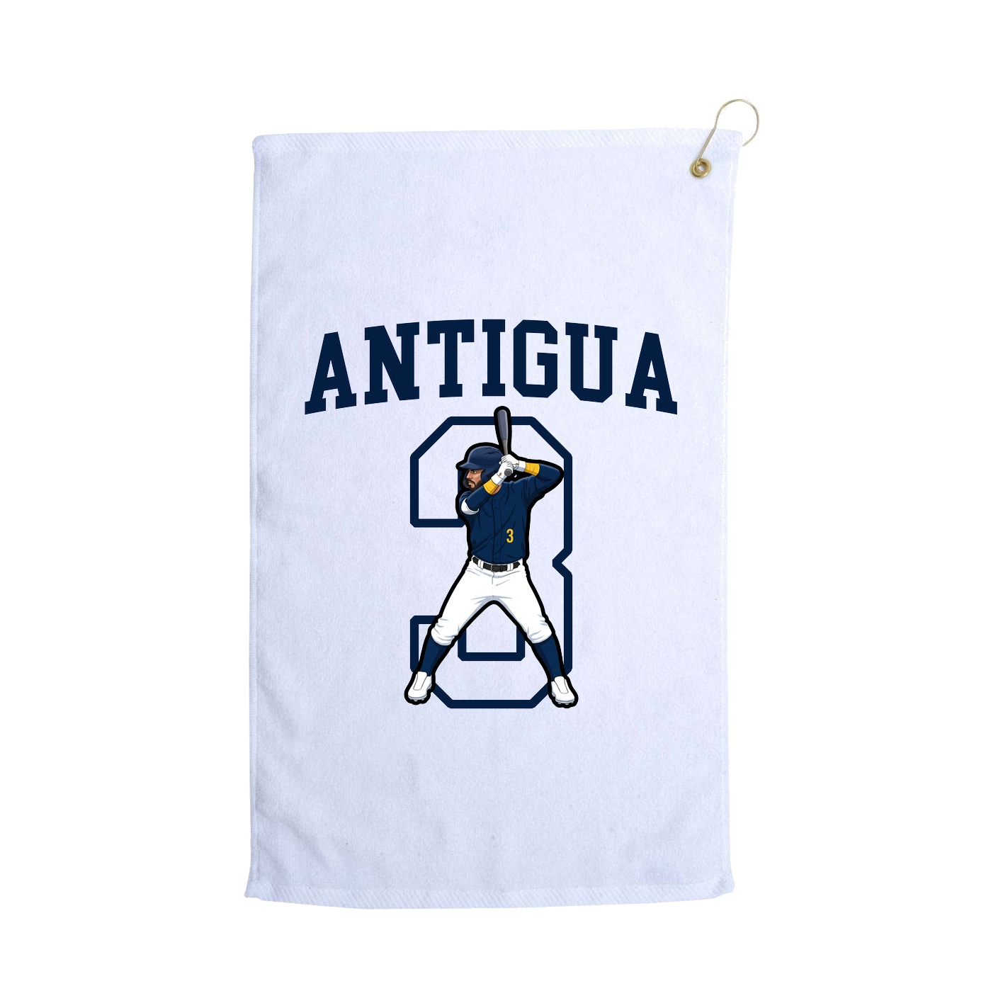 Golf Towel — Shirsey in White