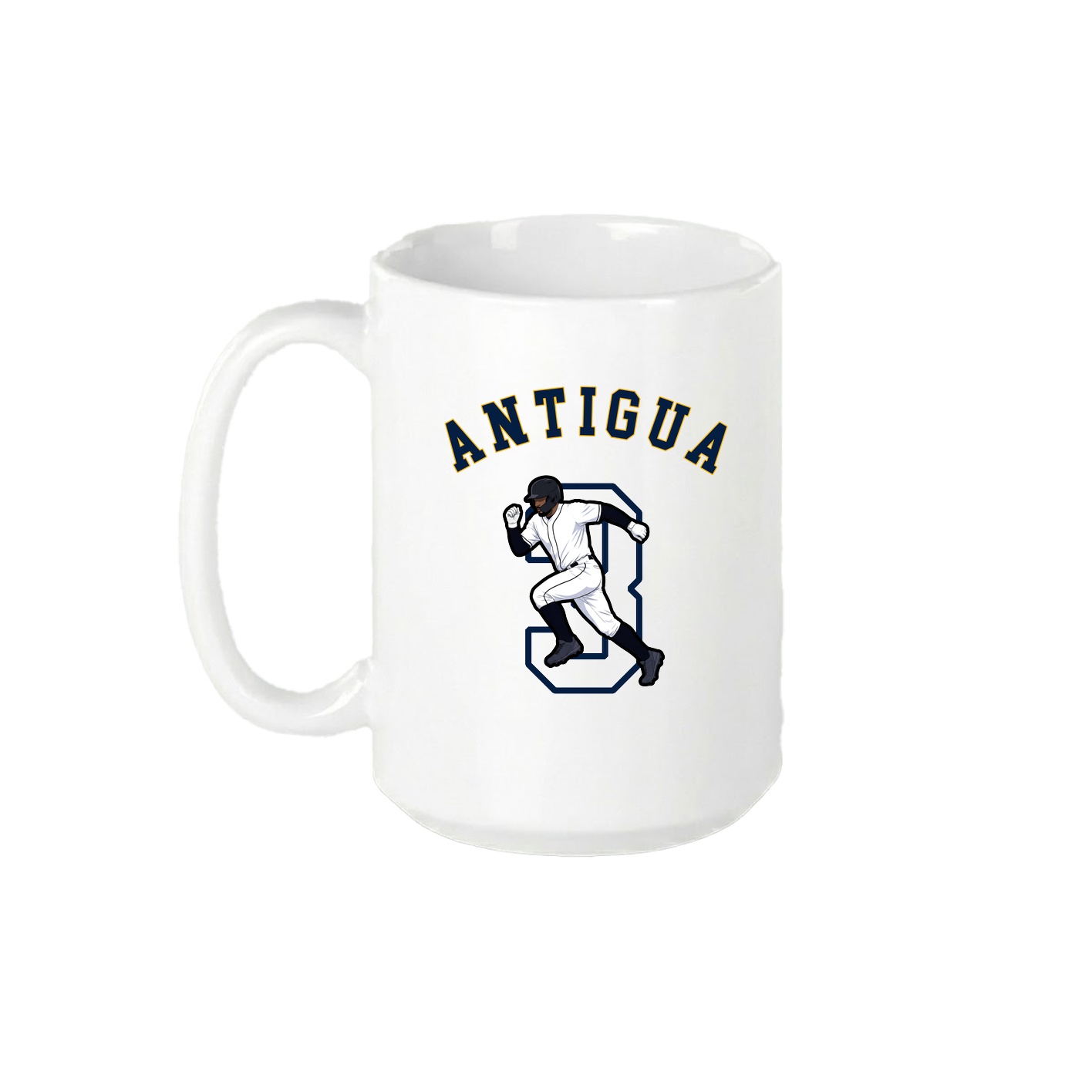 15oz Coffee Mug — Shirsey Arch in White