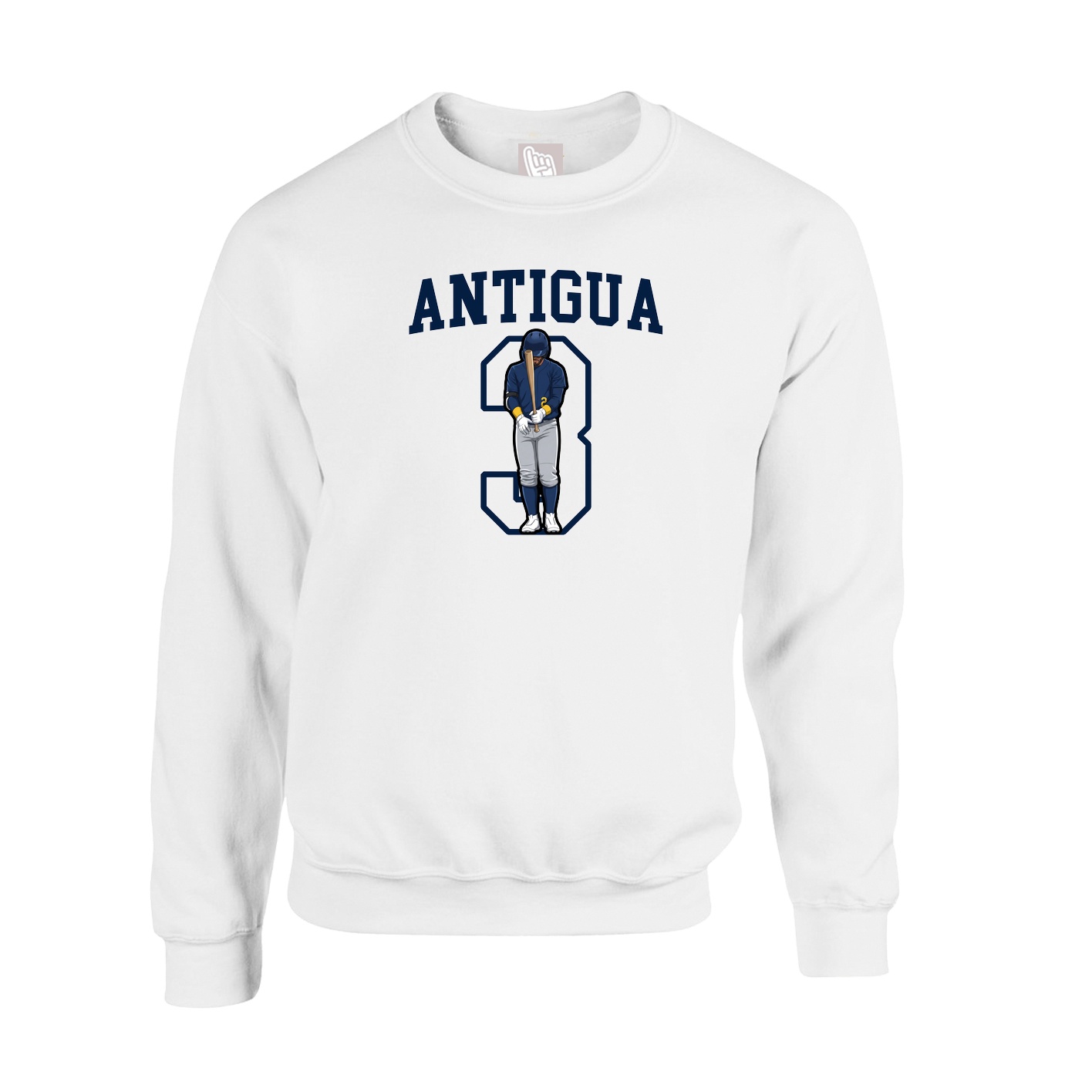 Fleece Crew — Shirsey in White