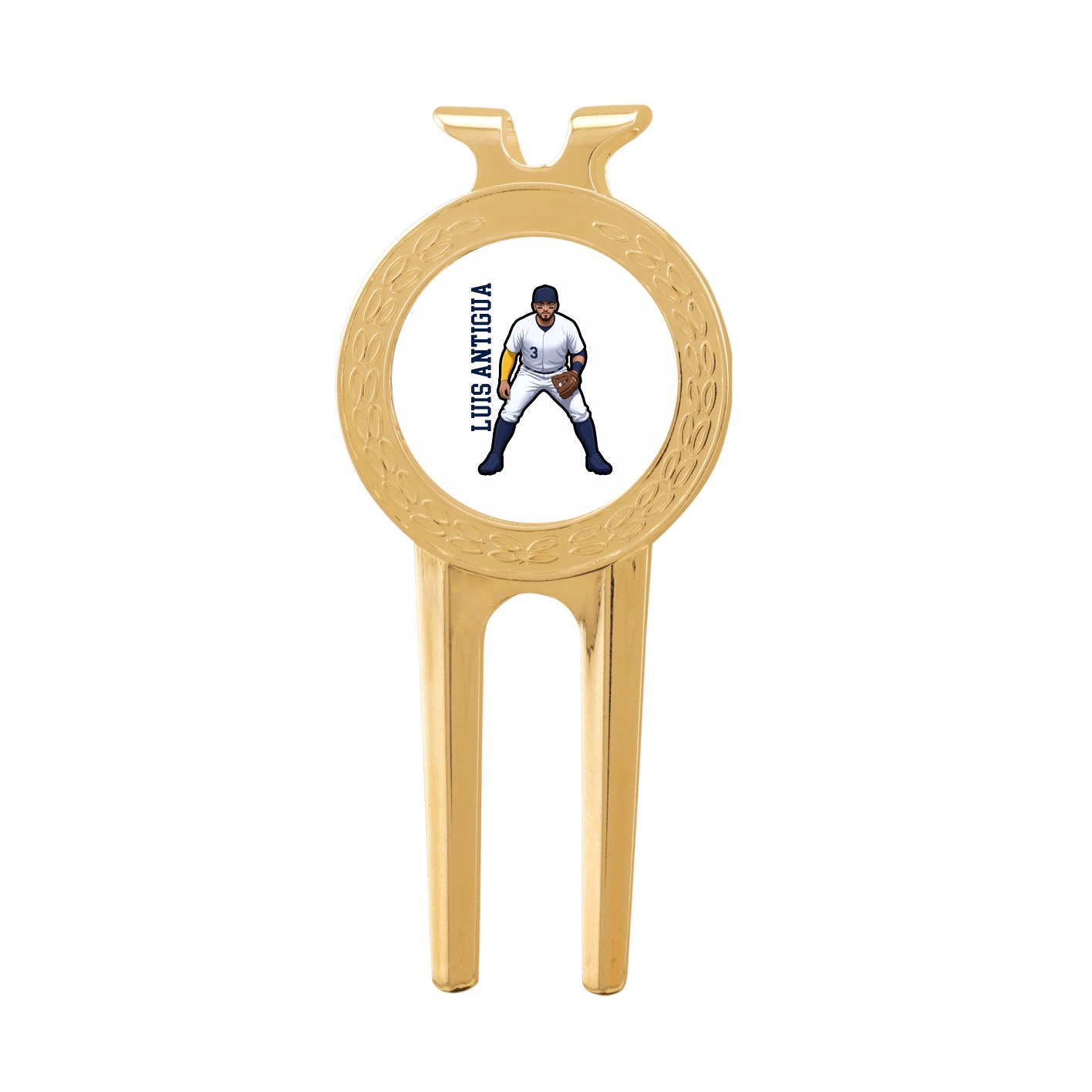 Divot Tool with Ball Marker — Name Vertical in Classic
