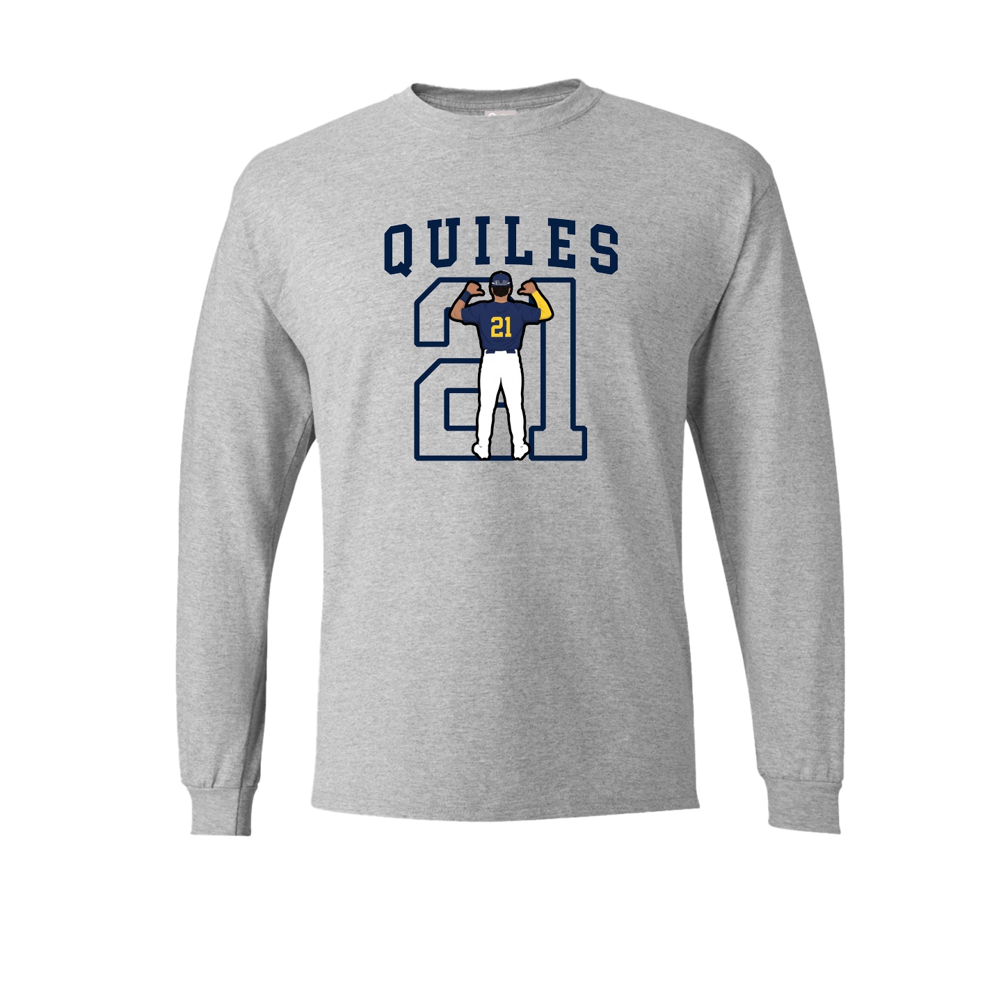 Long Sleeve Tee — Shirsey in Grey
