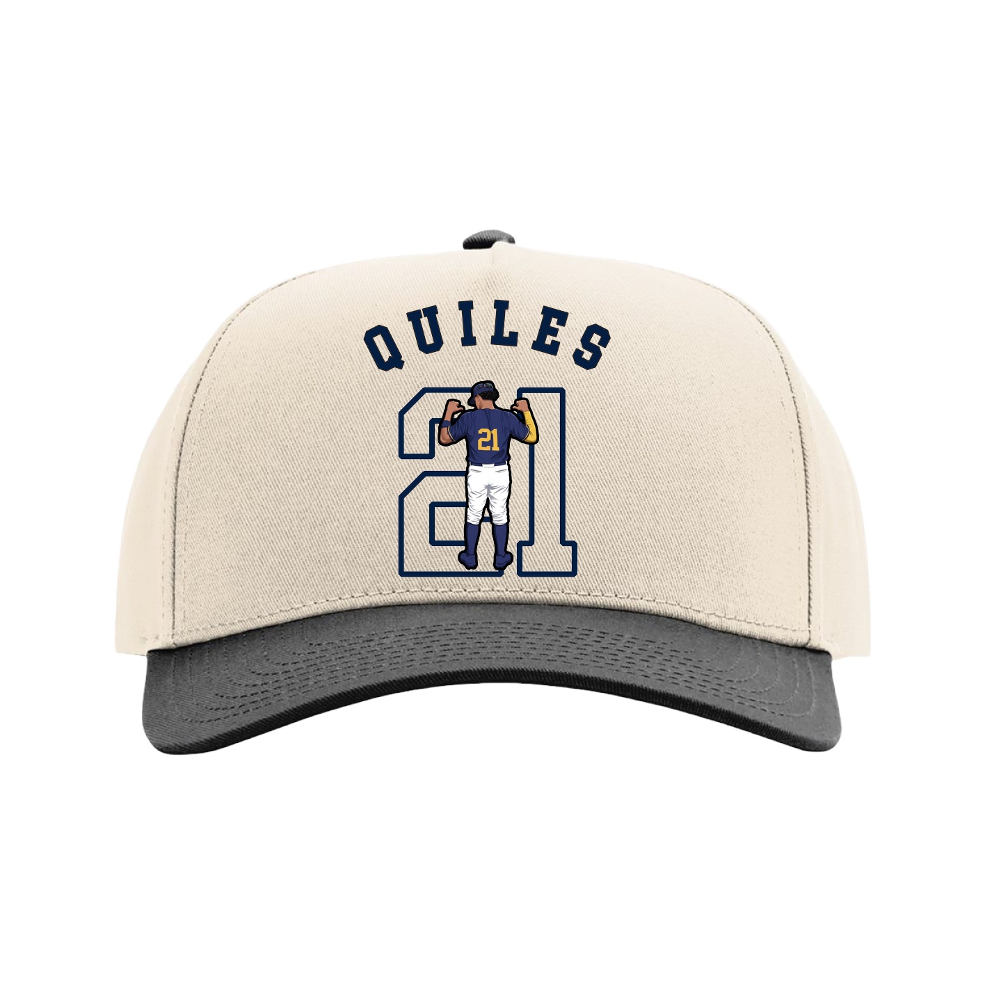 Full Fabric Five-Panel Champ Cap
