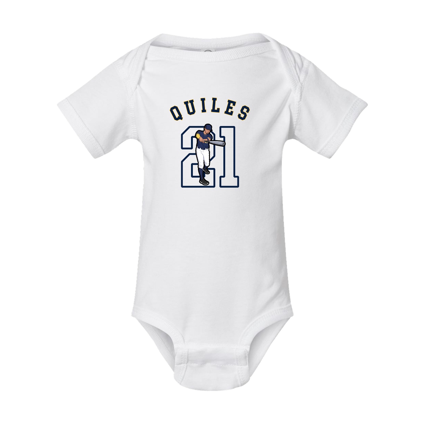 Baby Onesie — Shirsey Arch in White