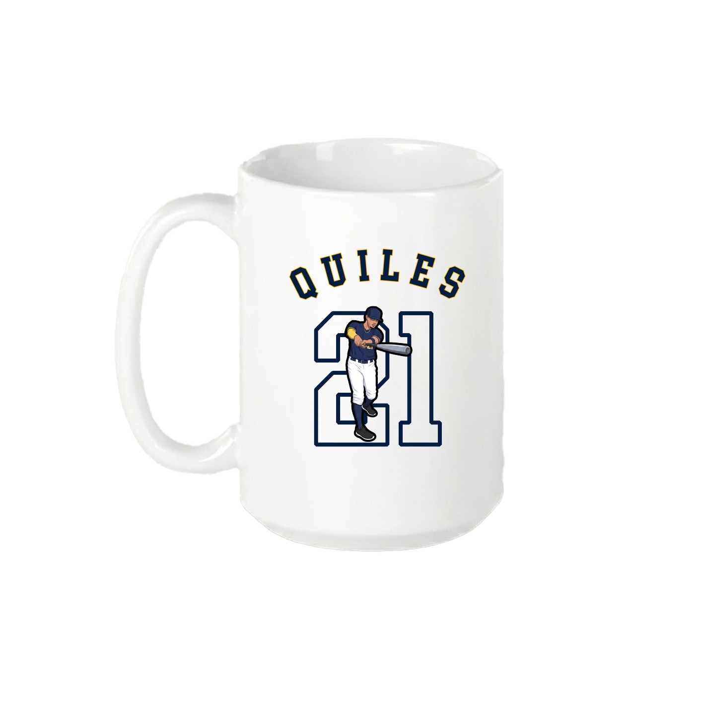 15oz Coffee Mug — Shirsey Arch in White