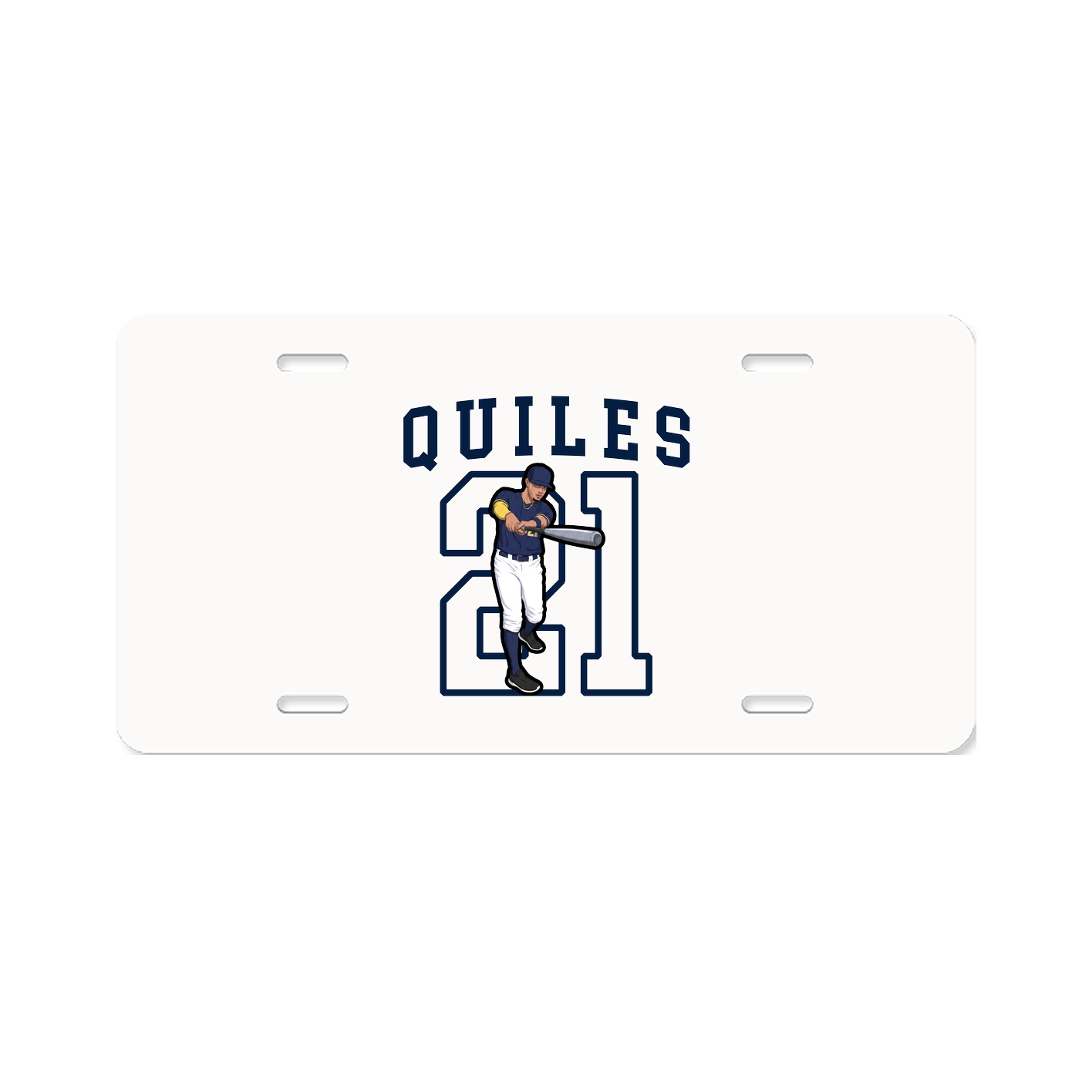 Aluminum License Plate