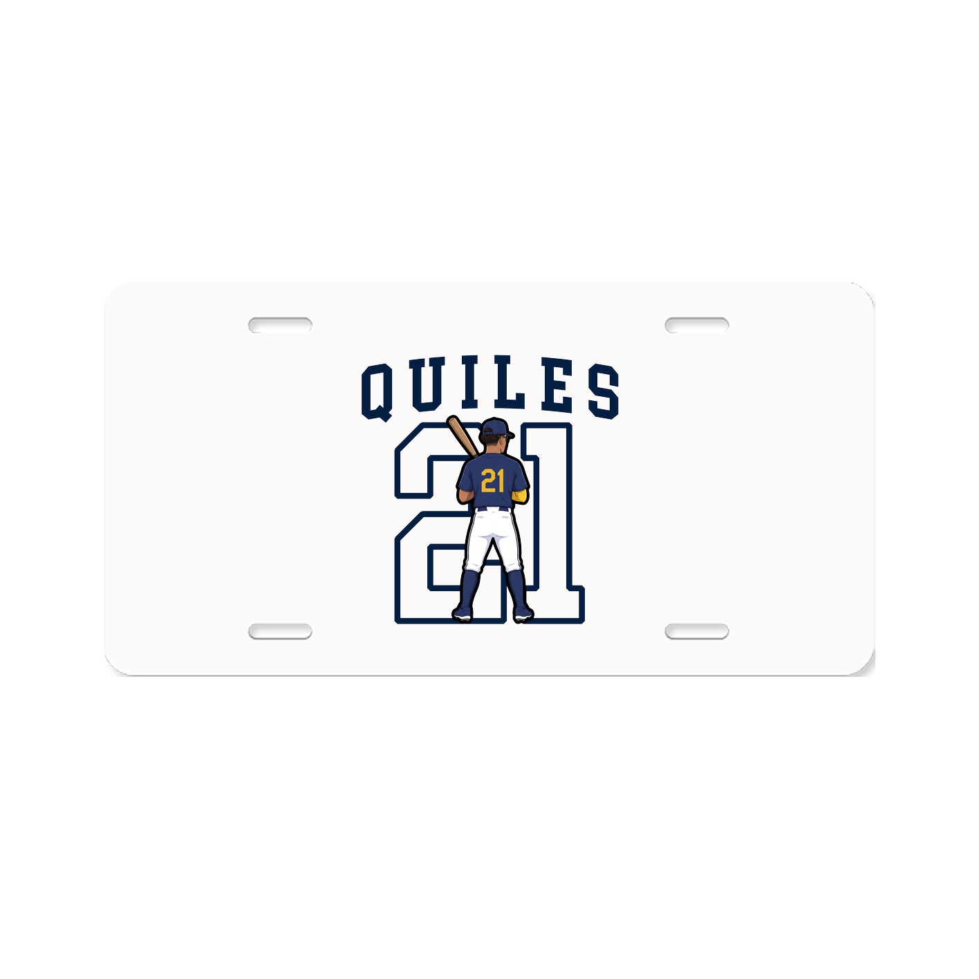Aluminum License Plate