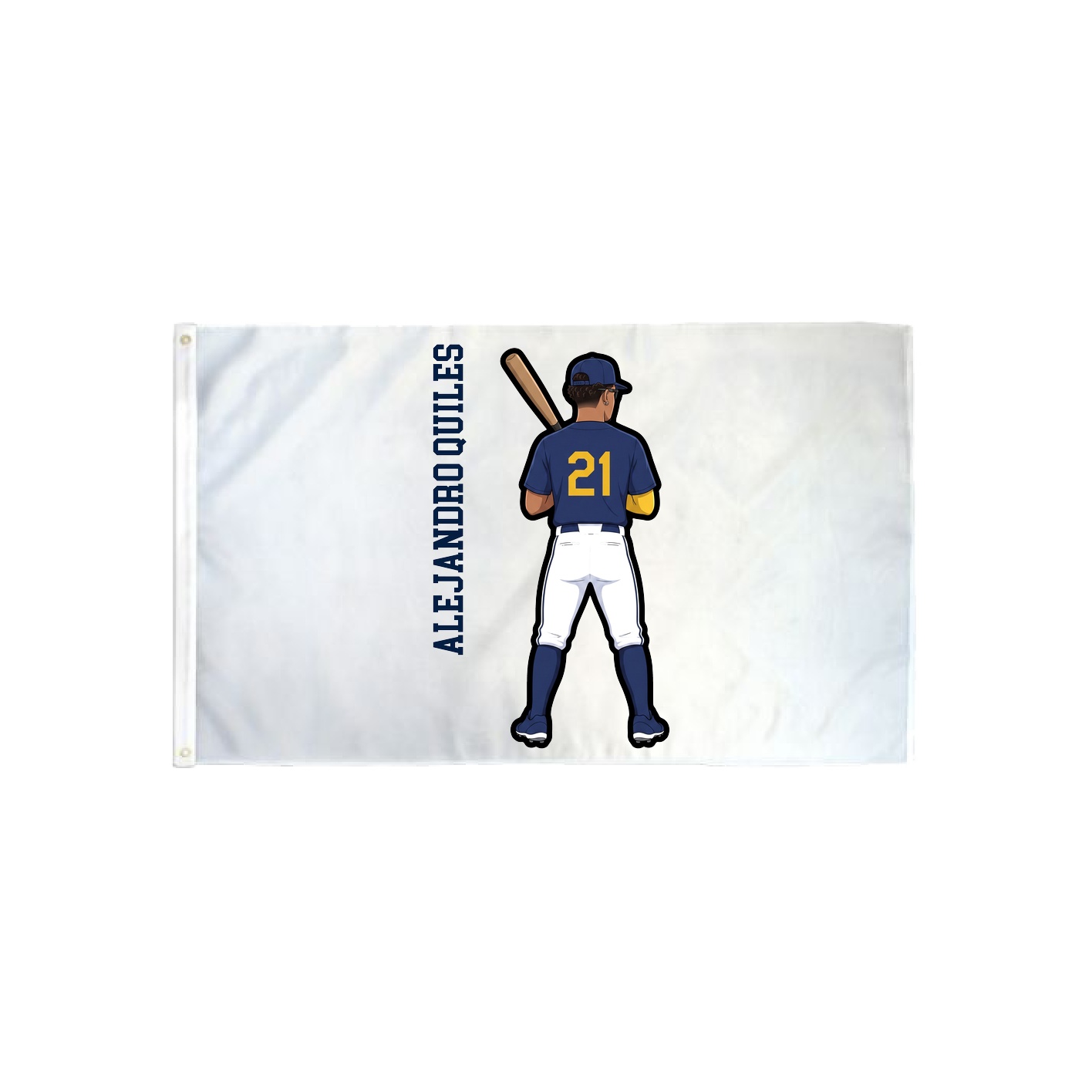 3x5 Flag — Name Vertical in Classic