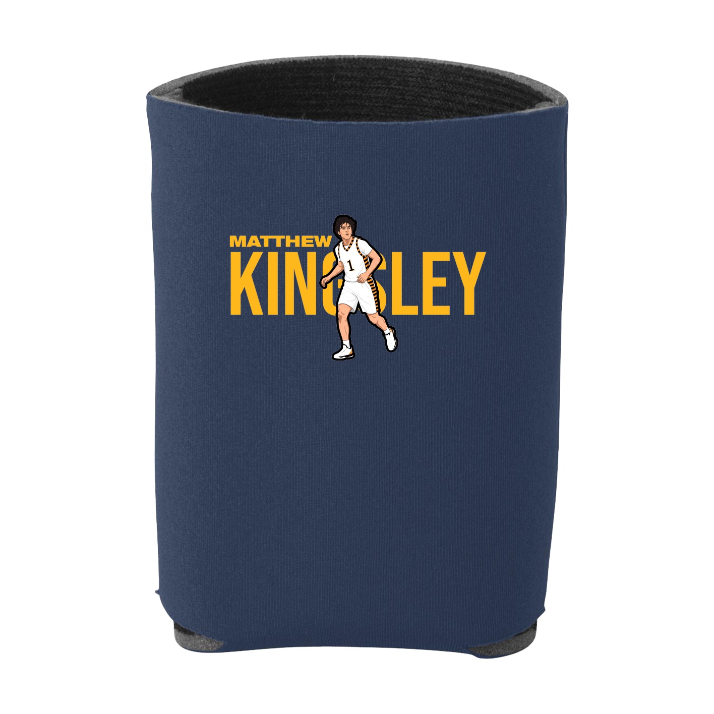 Can Holder — Player Name in Navy