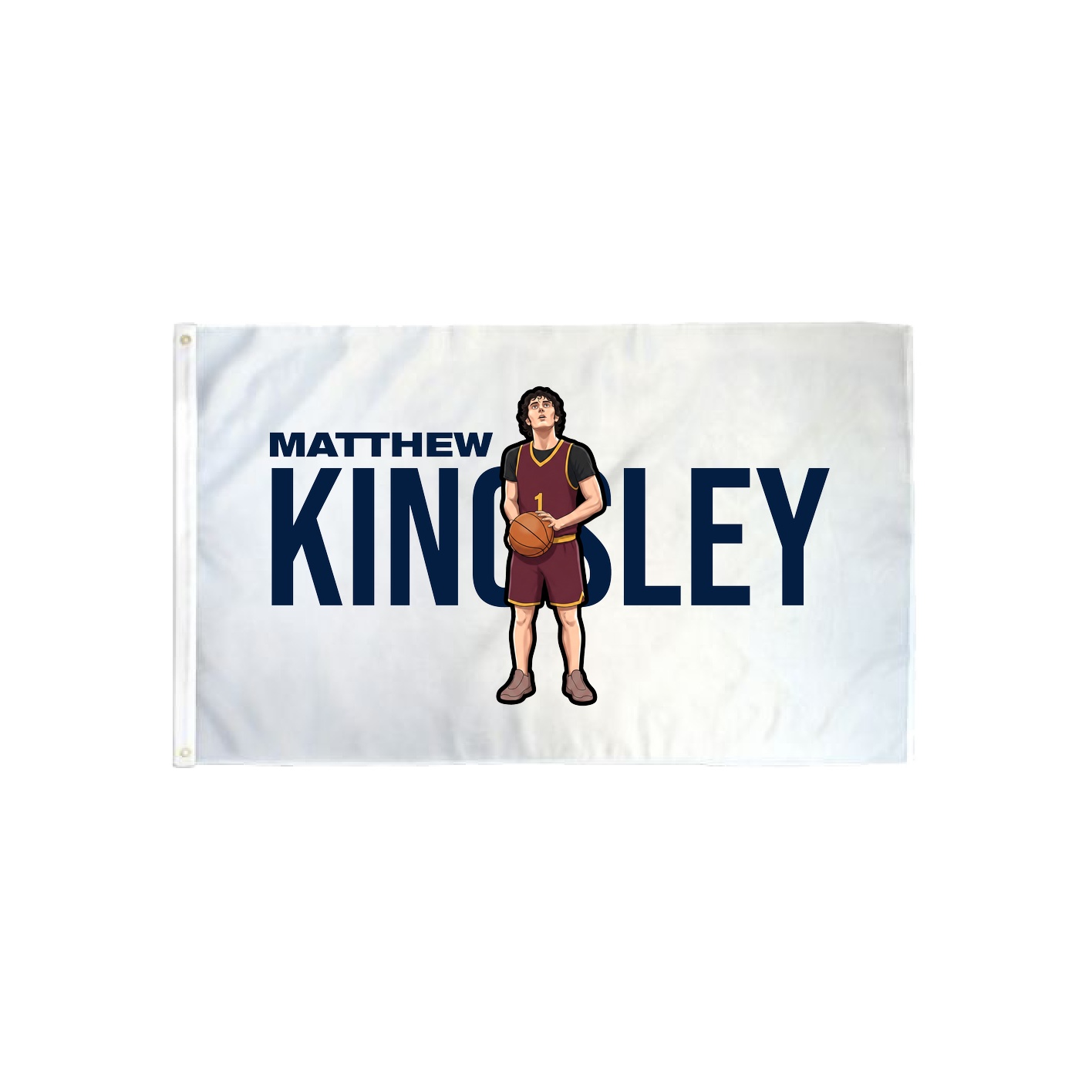 3x5 Flag — Player Name in Classic
