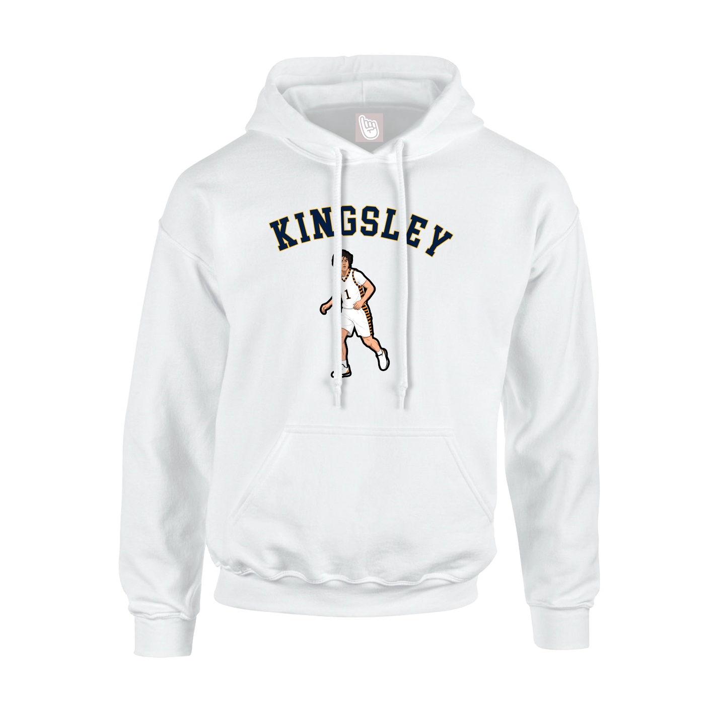 Youth Hoodie — Shirsey Arch in White