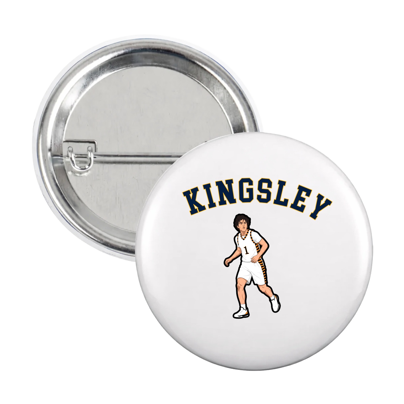 Game Day Button — Shirsey Arch in White