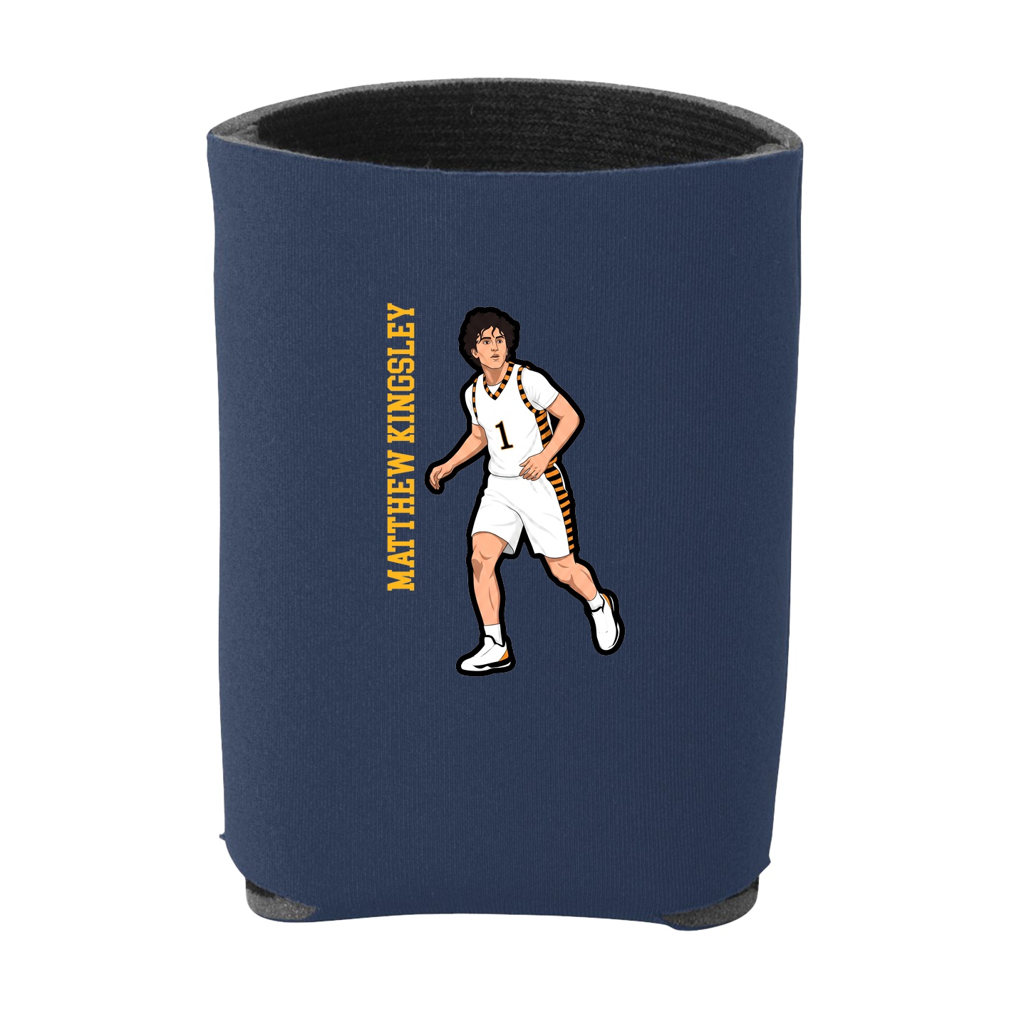 Can Holder — Name Vertical in Navy