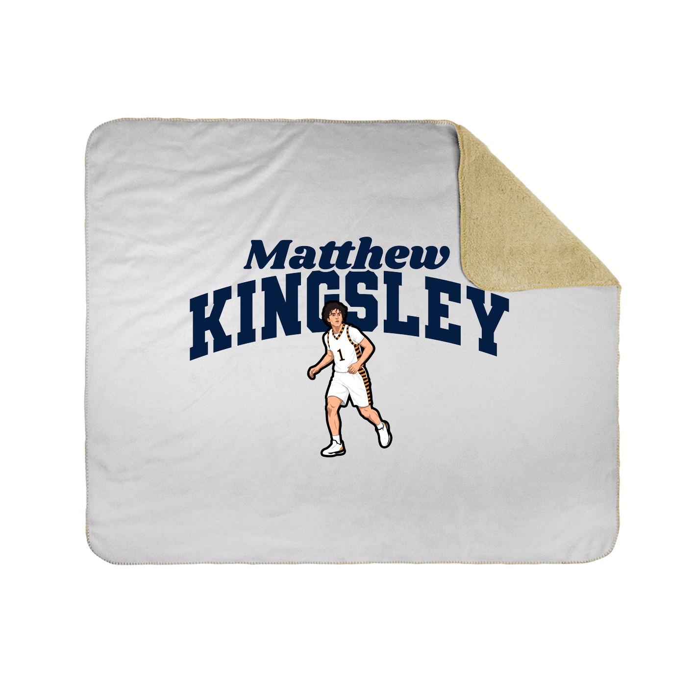 Throw Blanket — Signature Arch in White