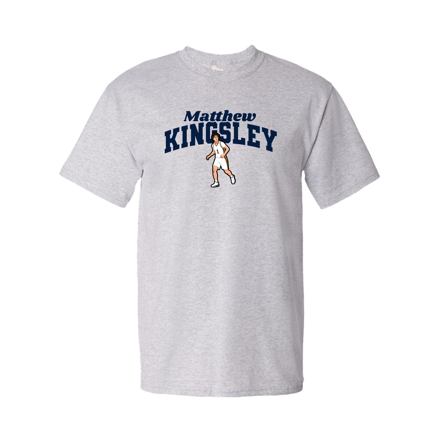 Youth Tee — Signature Arch in Grey