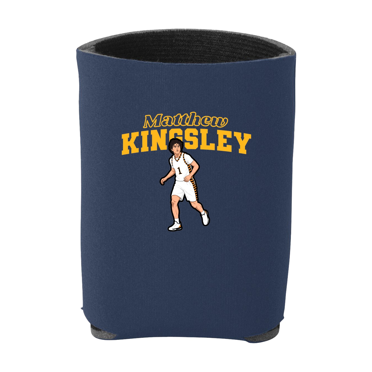 Can Holder — Name Arch in Navy