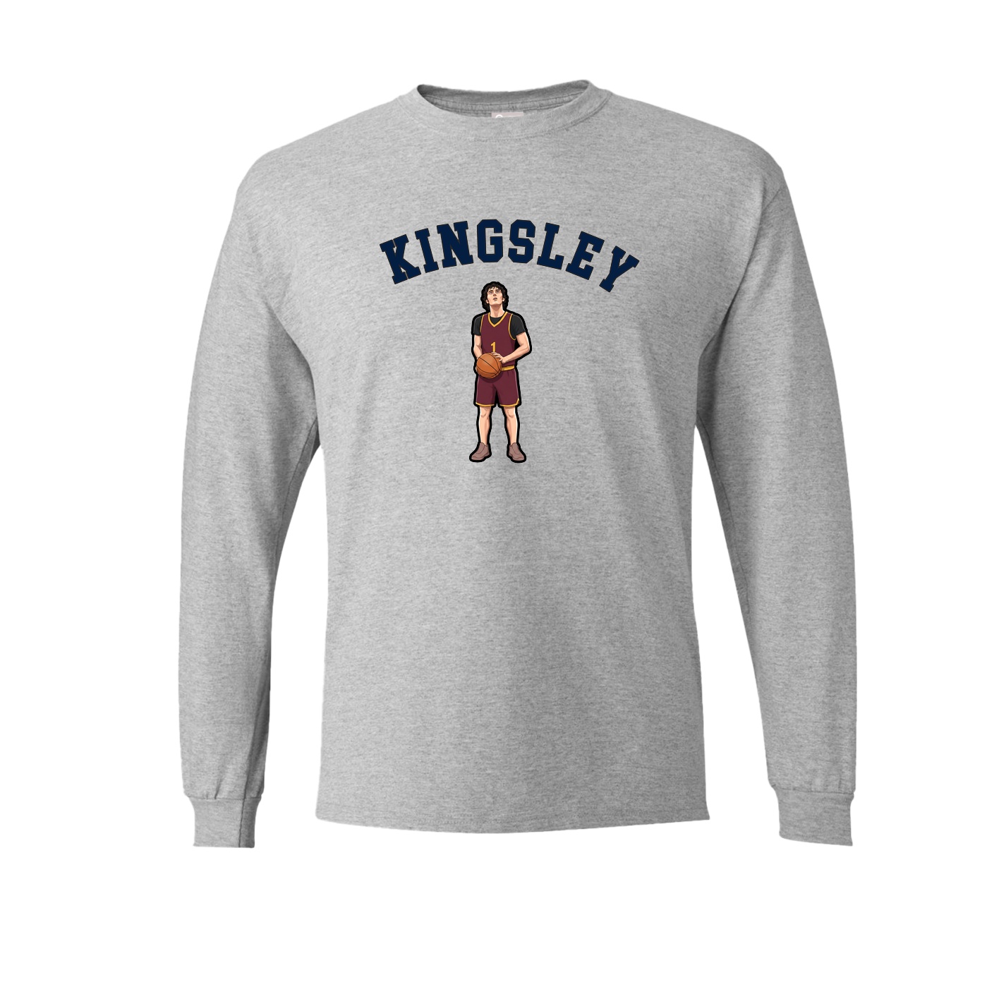 Long Sleeve Tee — Shirsey Arch in Grey