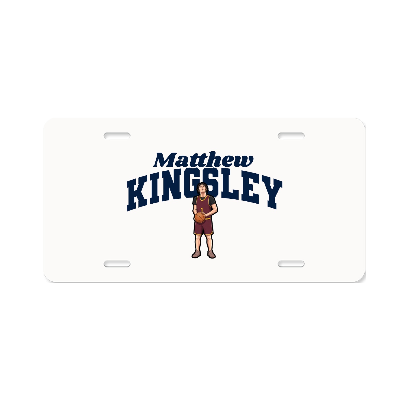 License Plate — Signature Arch in Classic