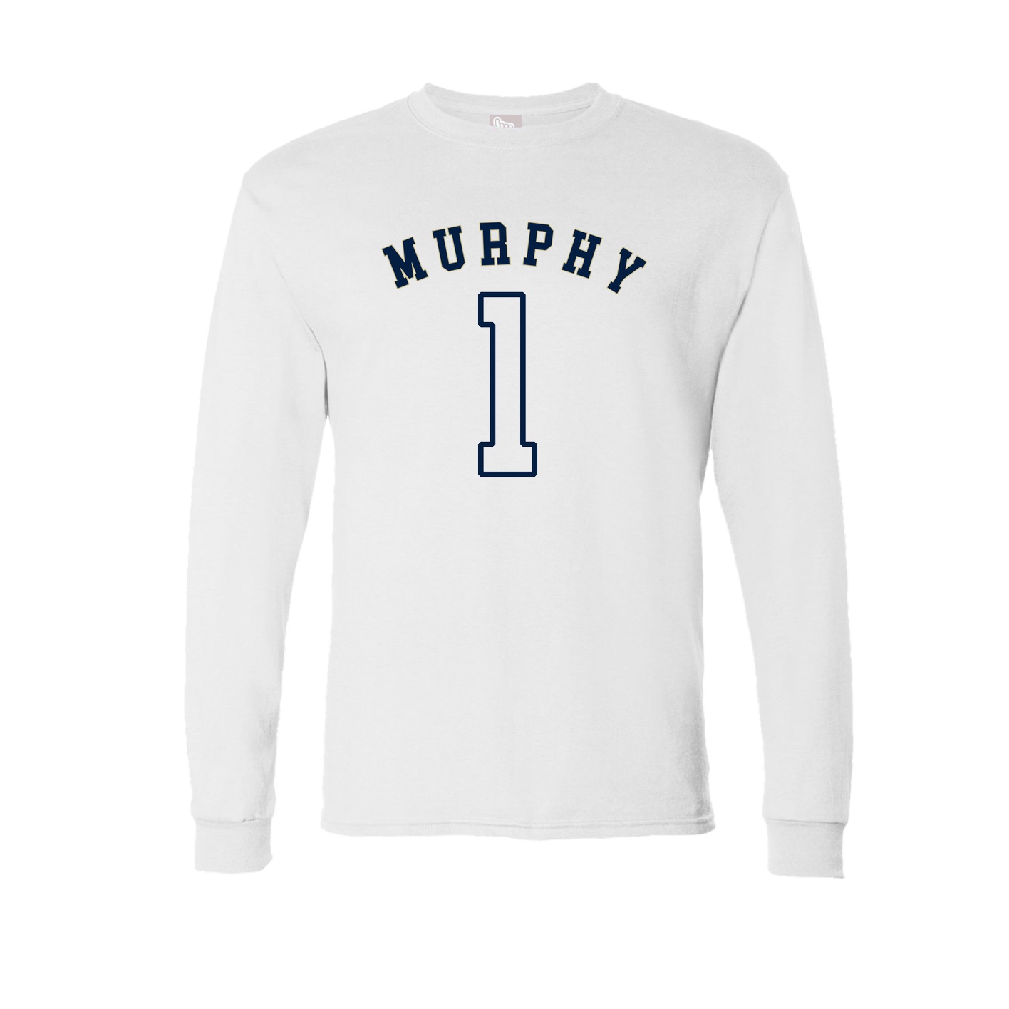 Long Sleeve Tee — Shirsey Arch in White