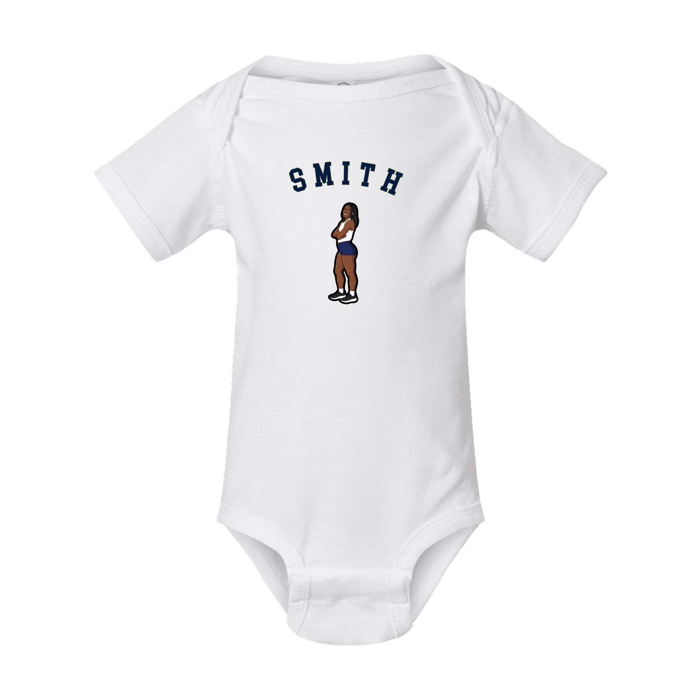 Baby Onesie — Shirsey Arch in White