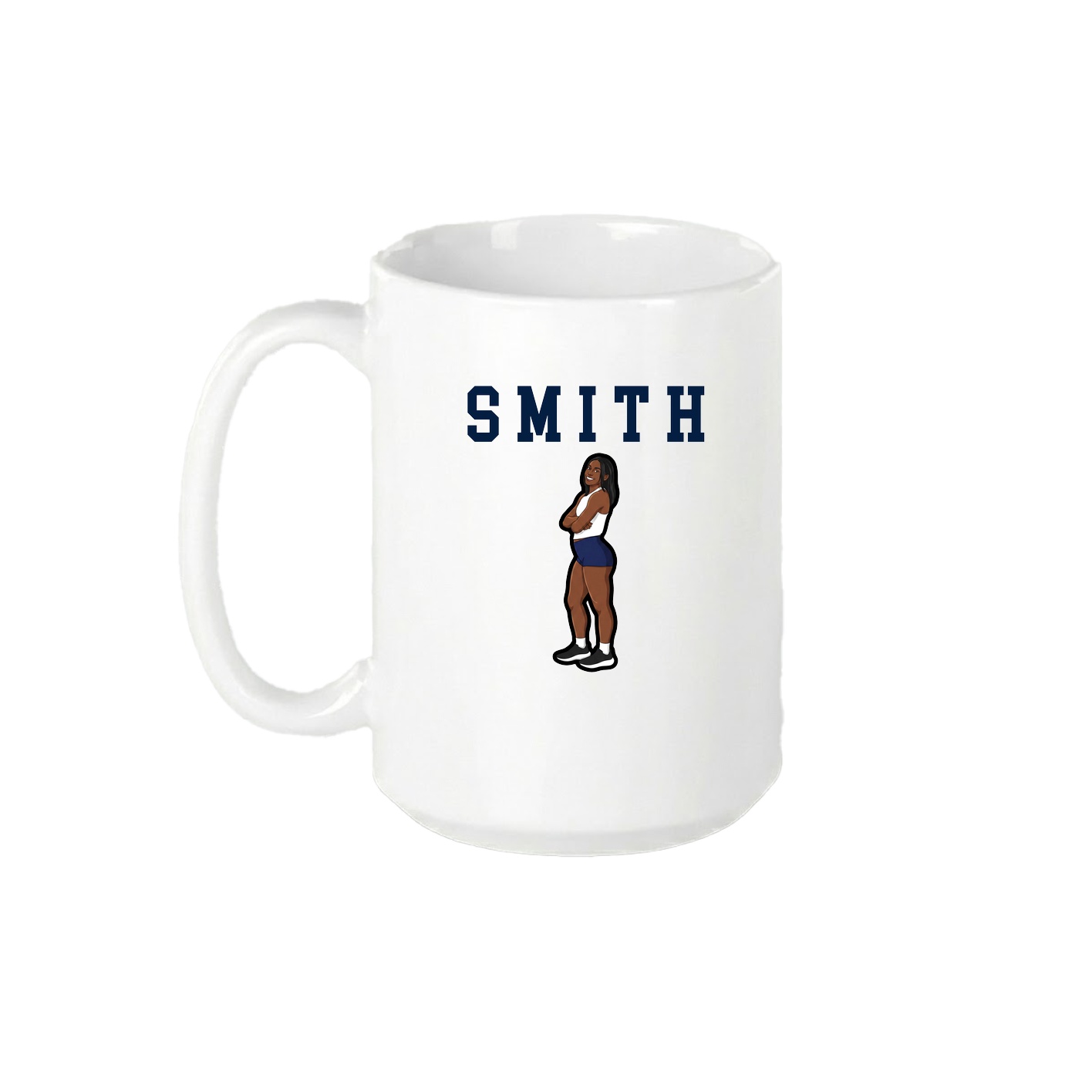 15oz Coffee Mug — Shirsey in White