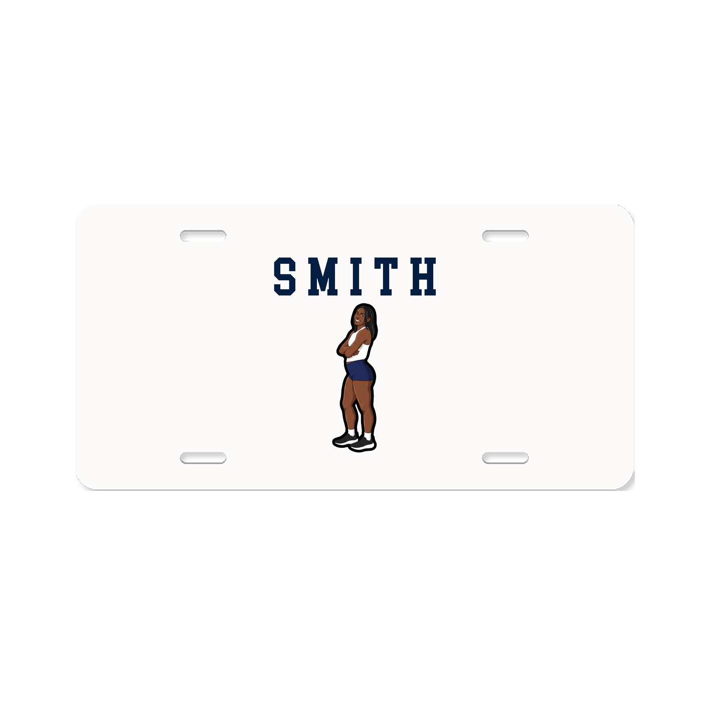 License Plate — Shirsey in Classic