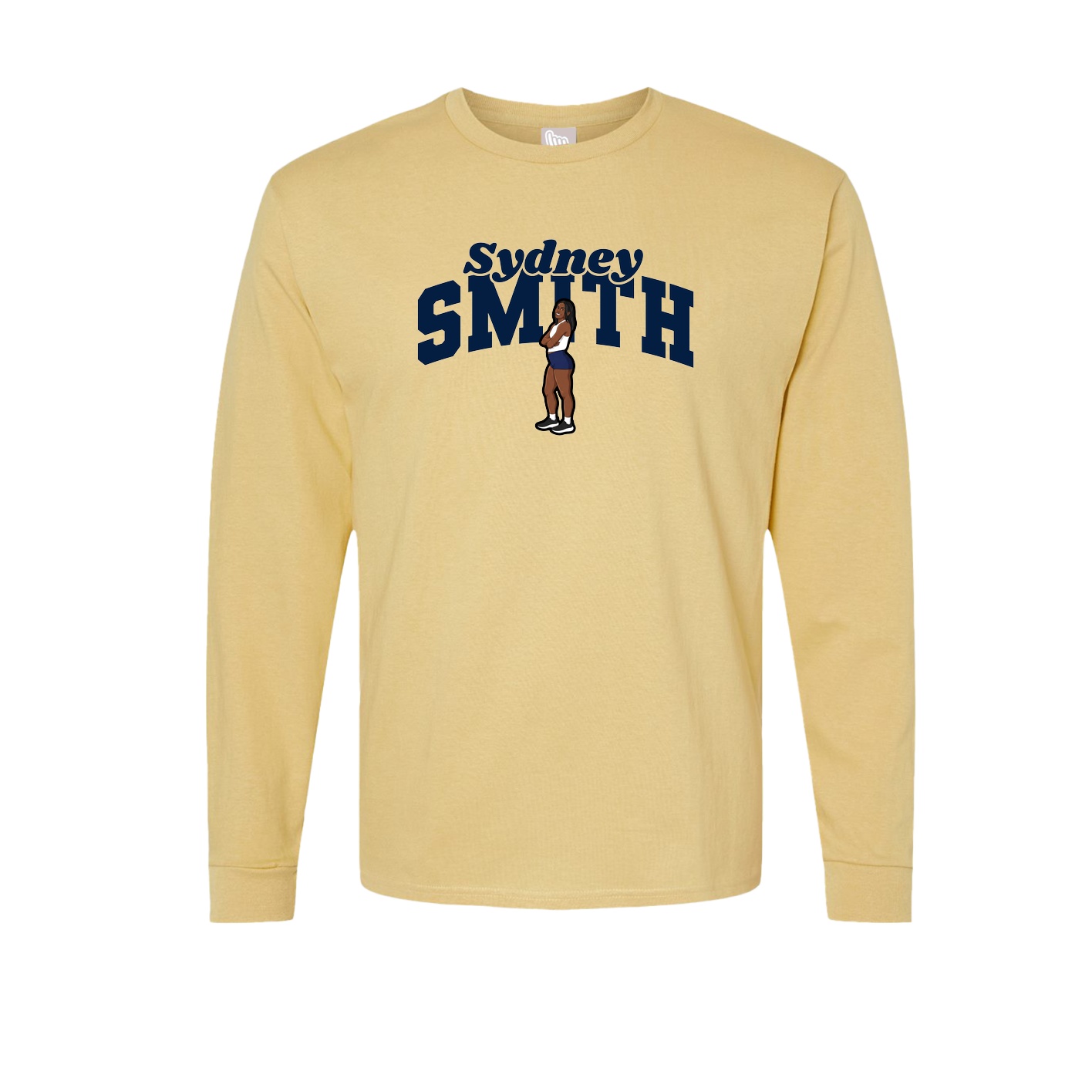 Long Sleeve Tee — Signature Arch in Vegas Gold