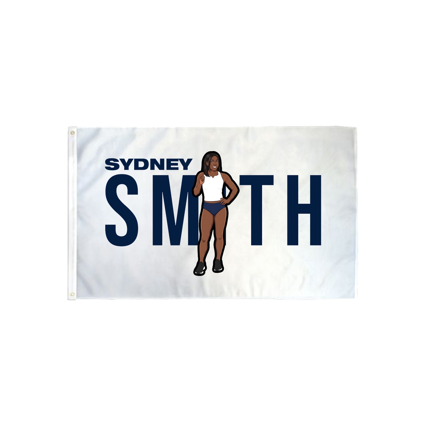 3x5 Flag — Player Name in Classic