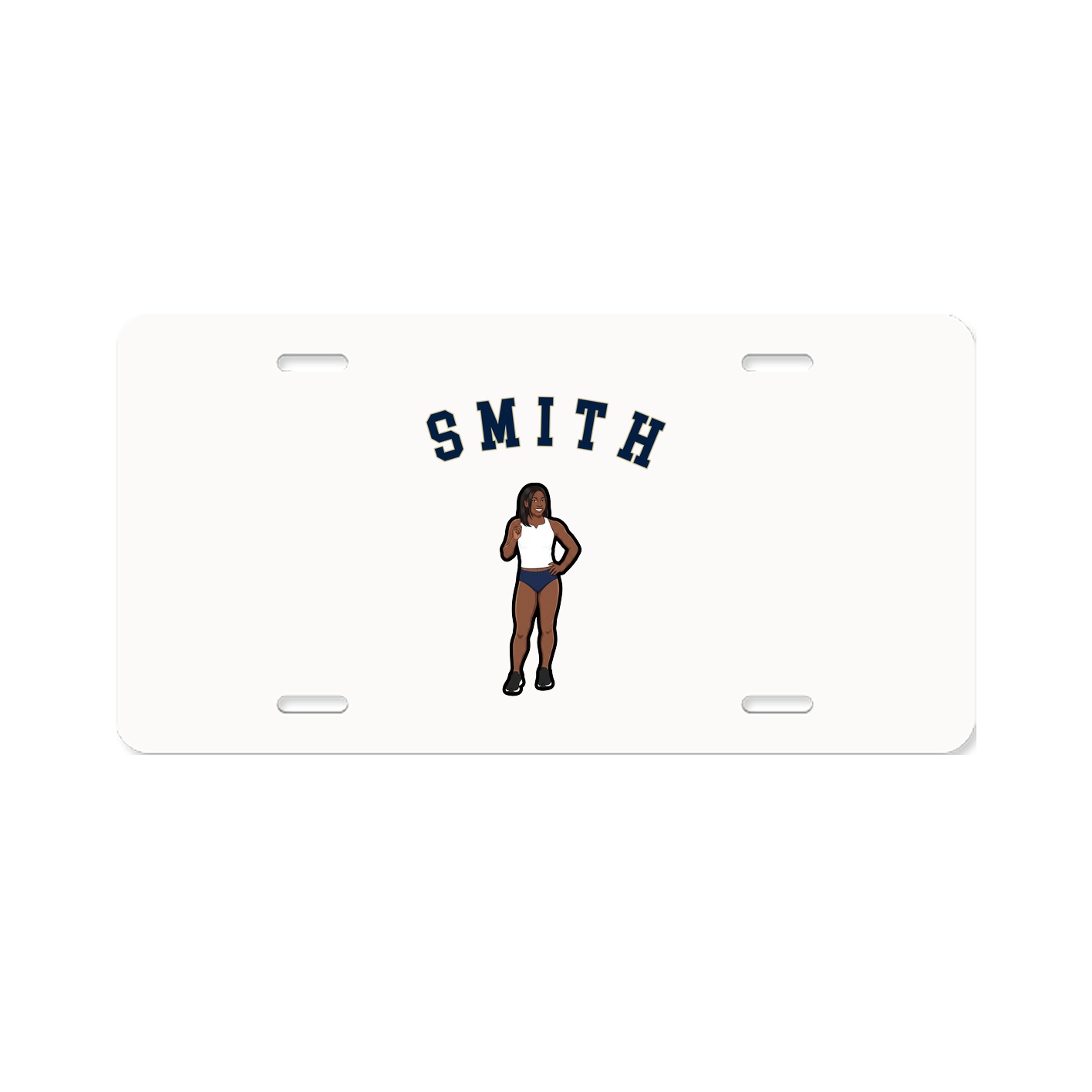 License Plate — Shirsey Arch in Classic